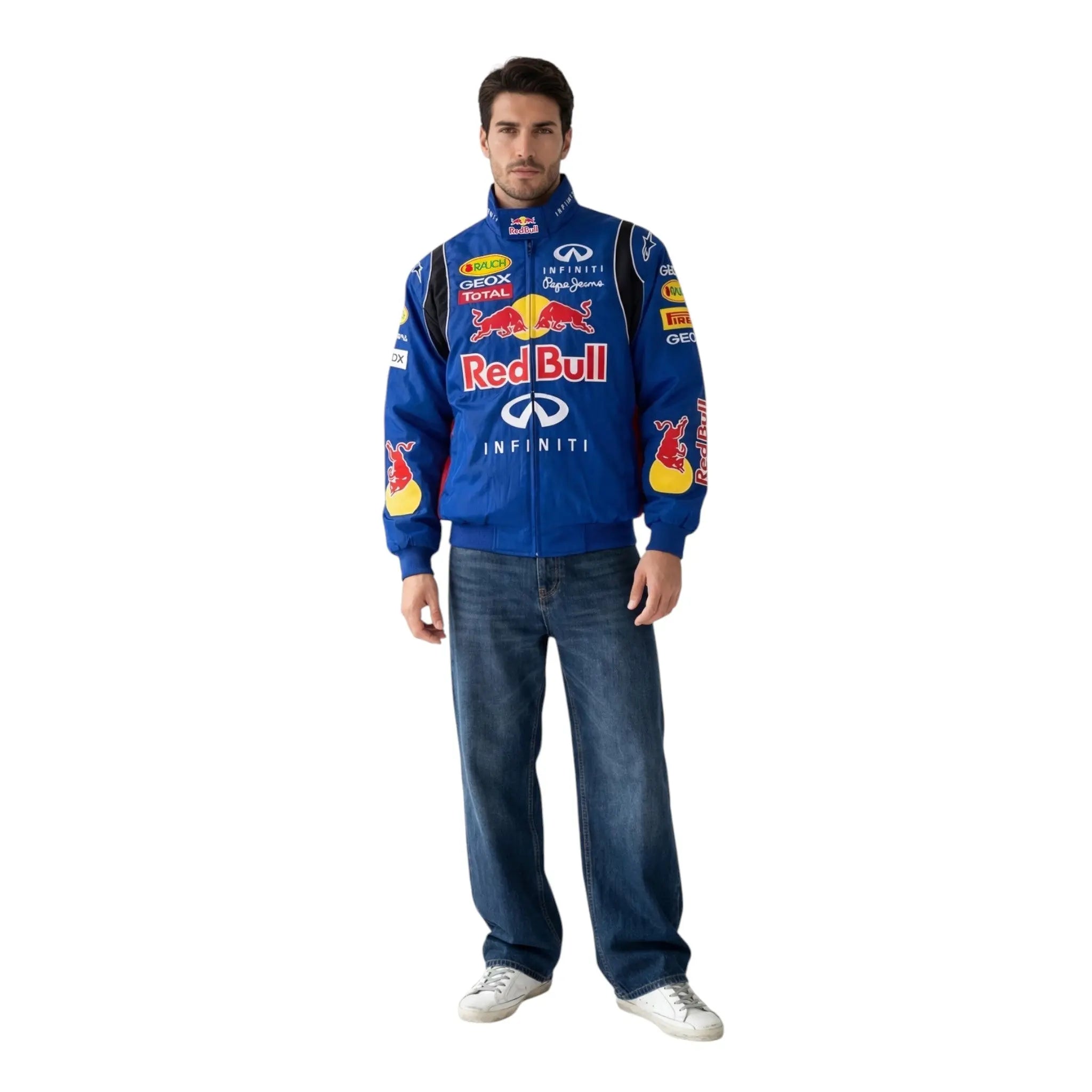 Red Bull Racing F1 Jacket- Blue Royal Edition image 5