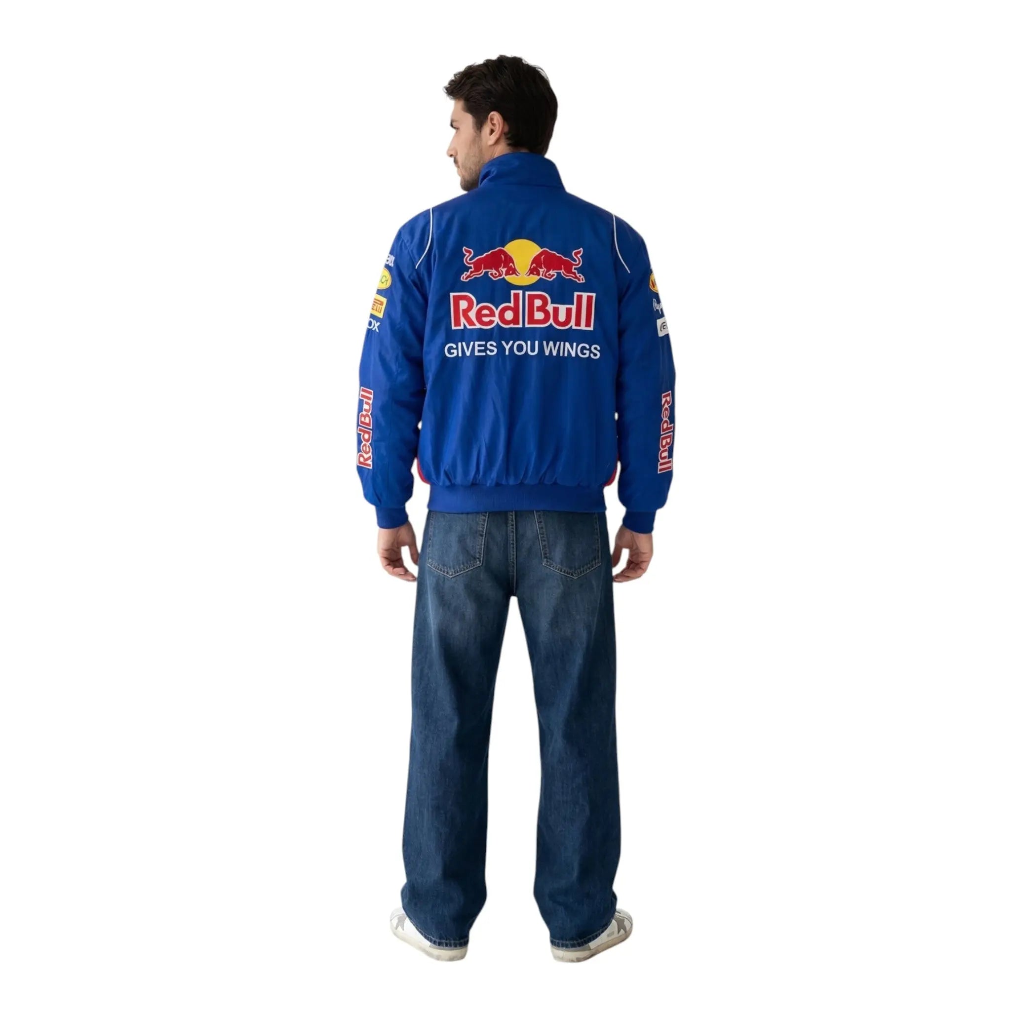 Red Bull Racing F1 Jacket- Blue Royal Edition image 6