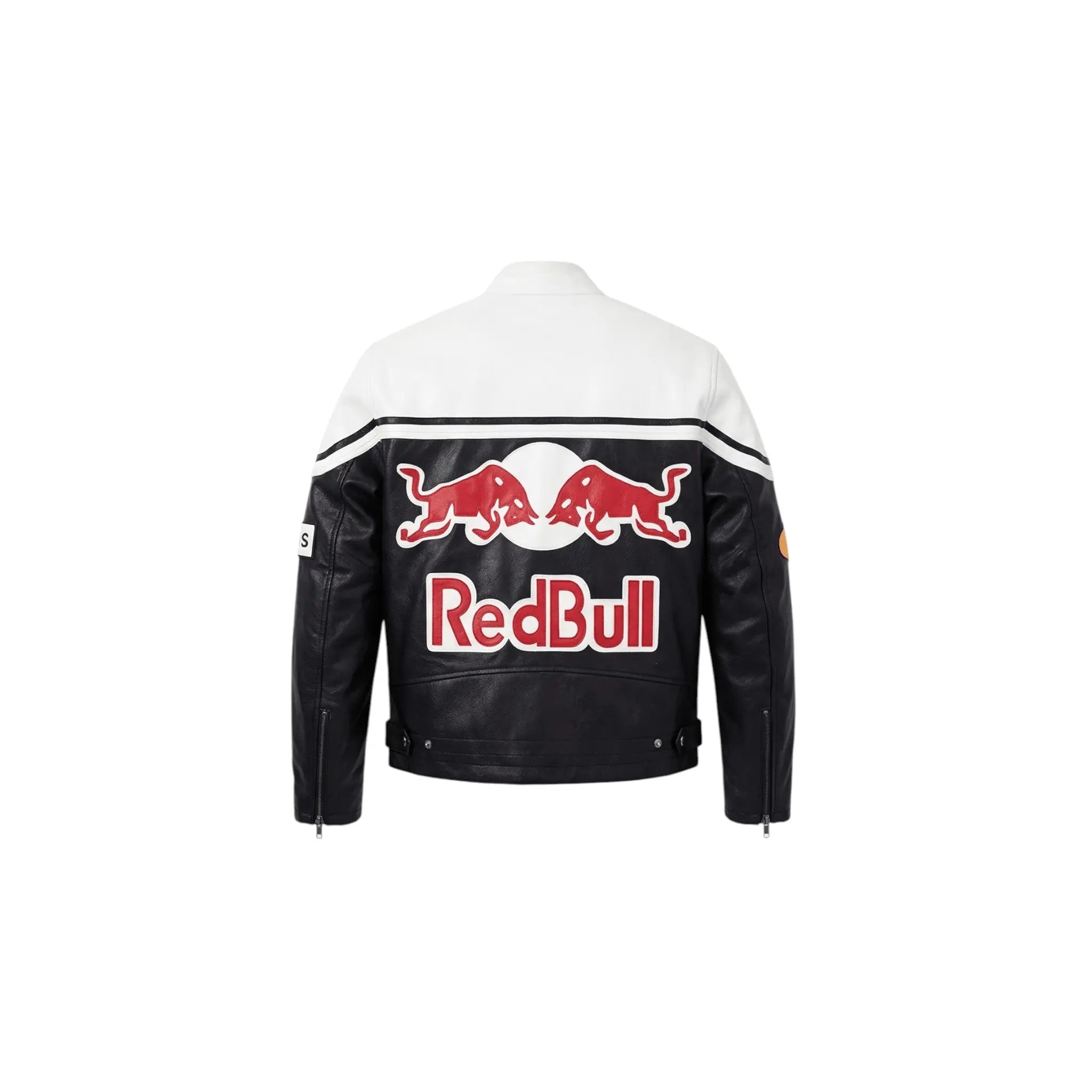 Red Bull Racing Leather Jacket - White Edition image 2