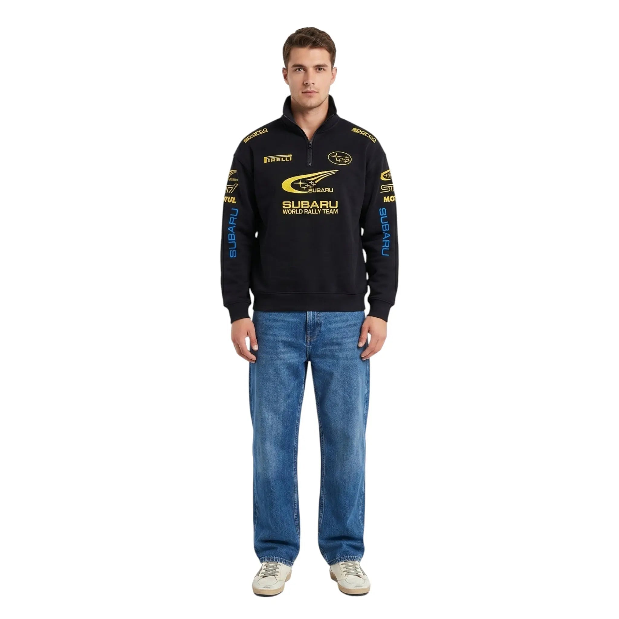 Subaru World Rally Vintage-Zip Sweatshirt image 5