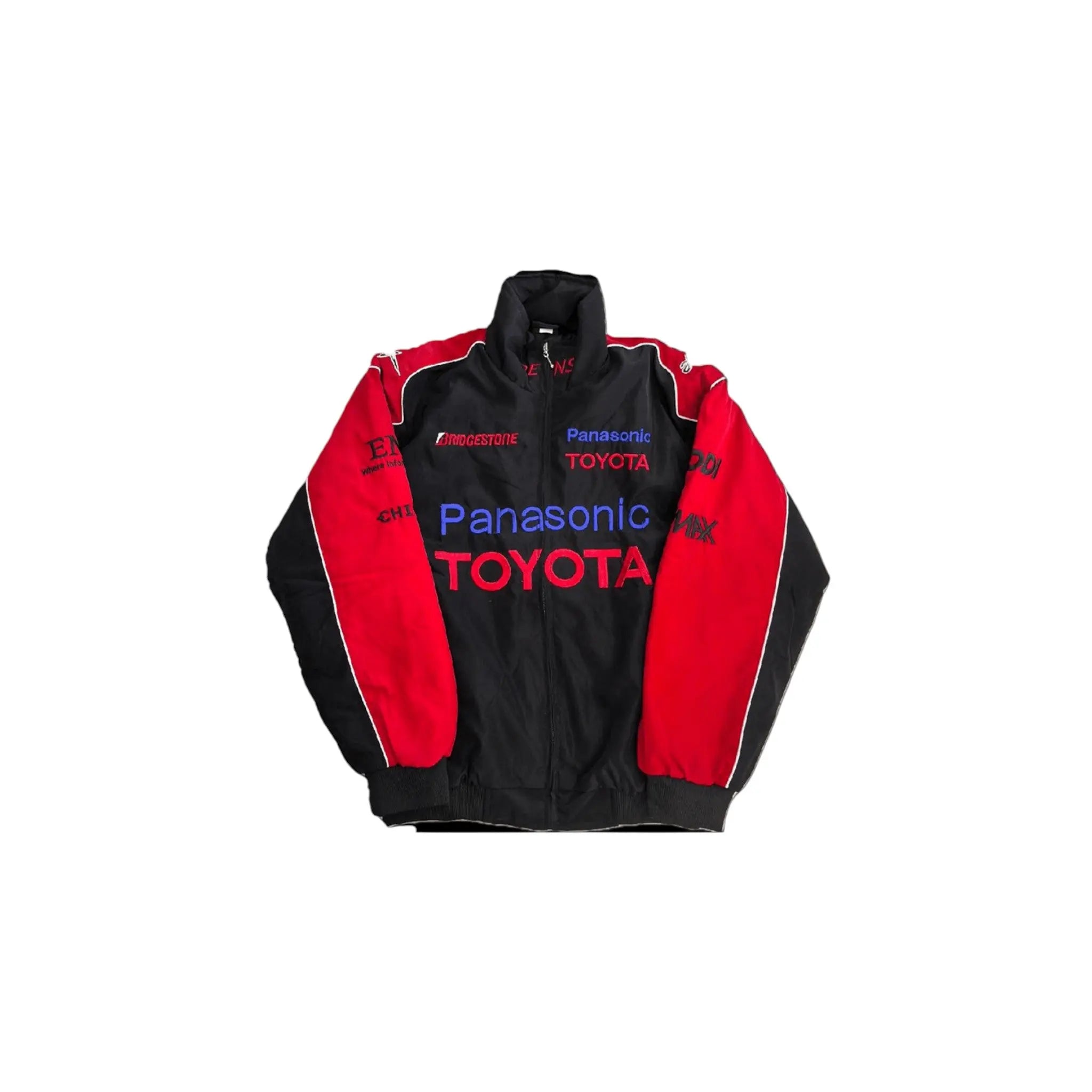 Toyota F1 Vintage Racing Jacket – Red & Black Edition image 1