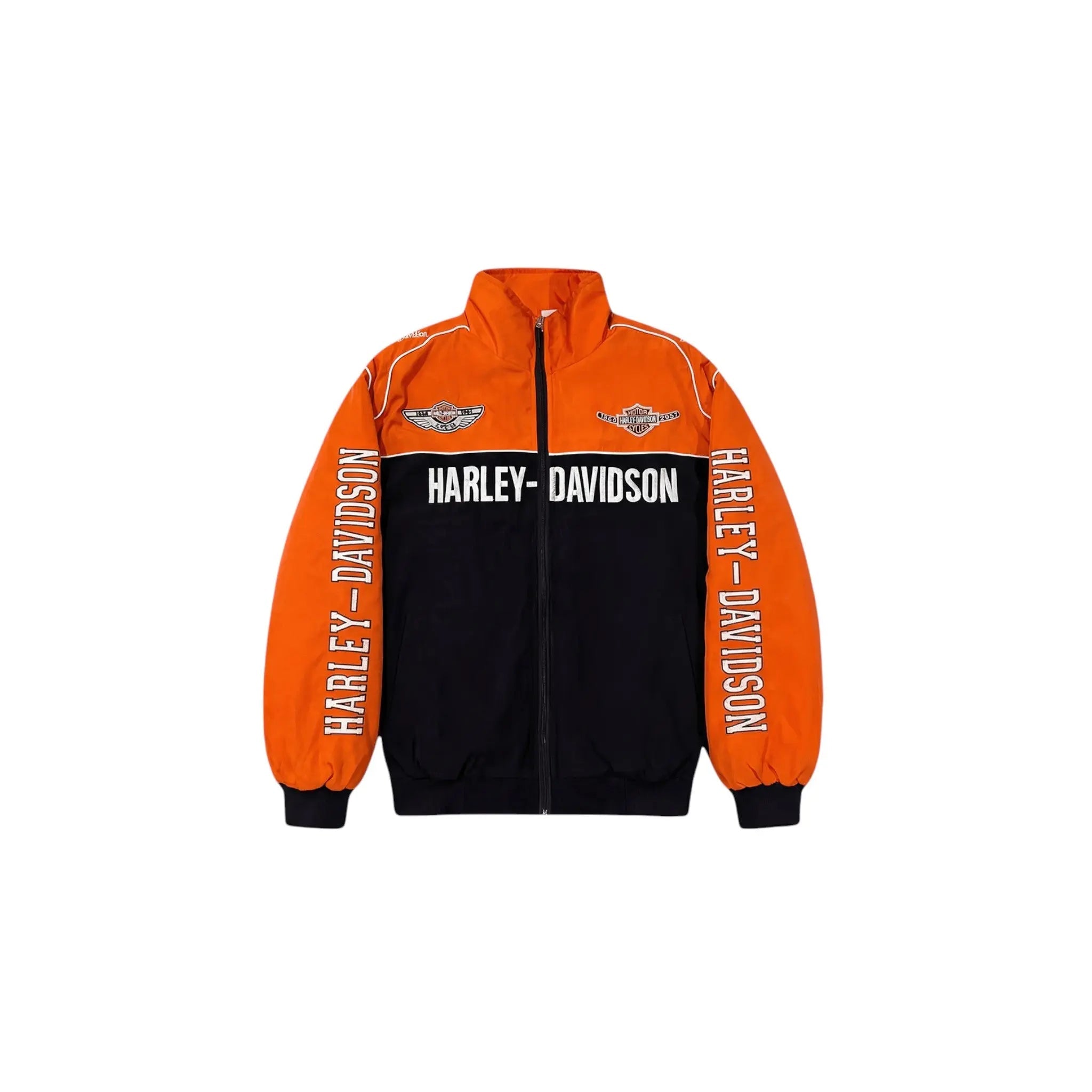 Vintage Harley-Davidson 100th Anniversary Jacket – Orange Edition image 1