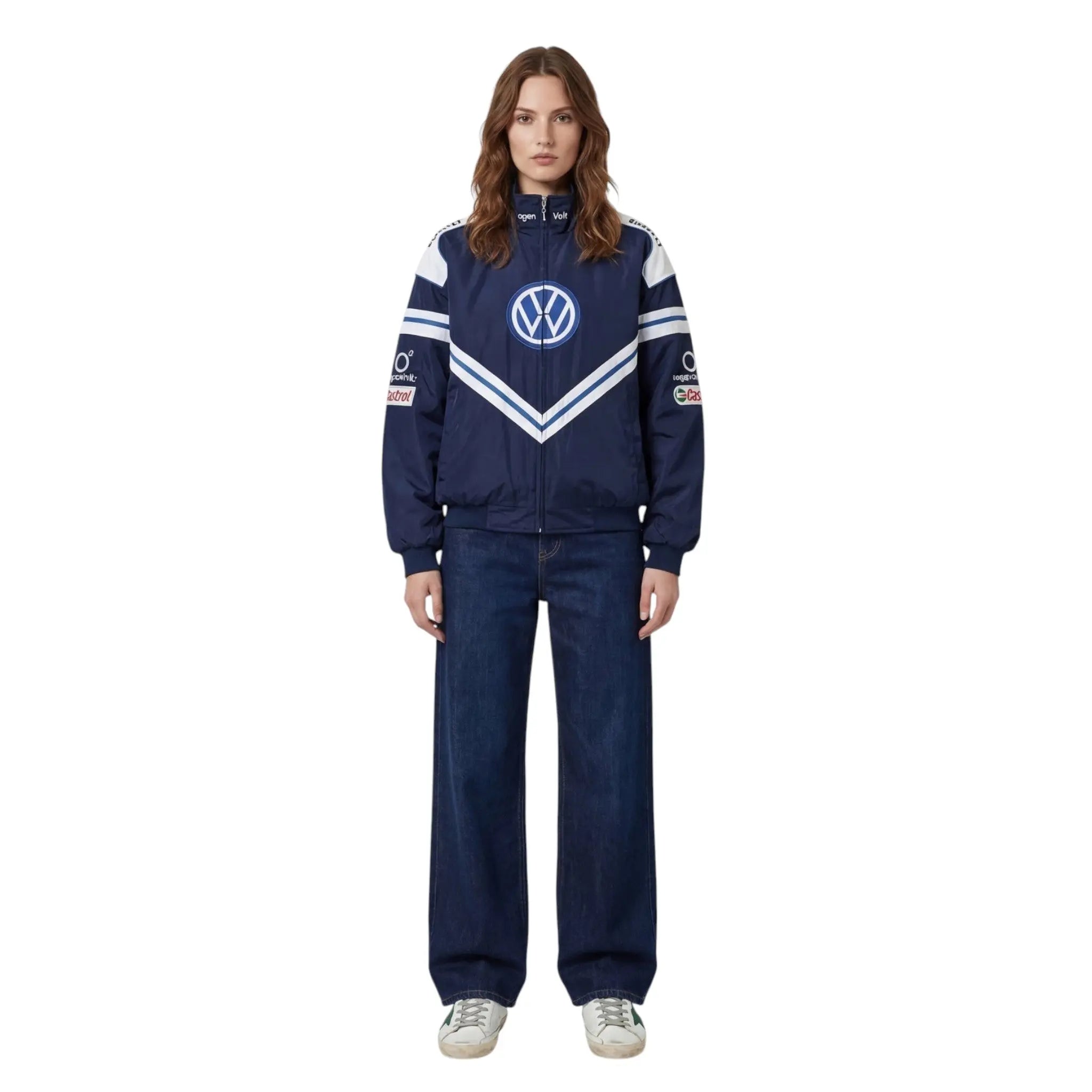 Volkswagen F1 Vintage Racing Jacket | Retro Motorsport Edition image 3