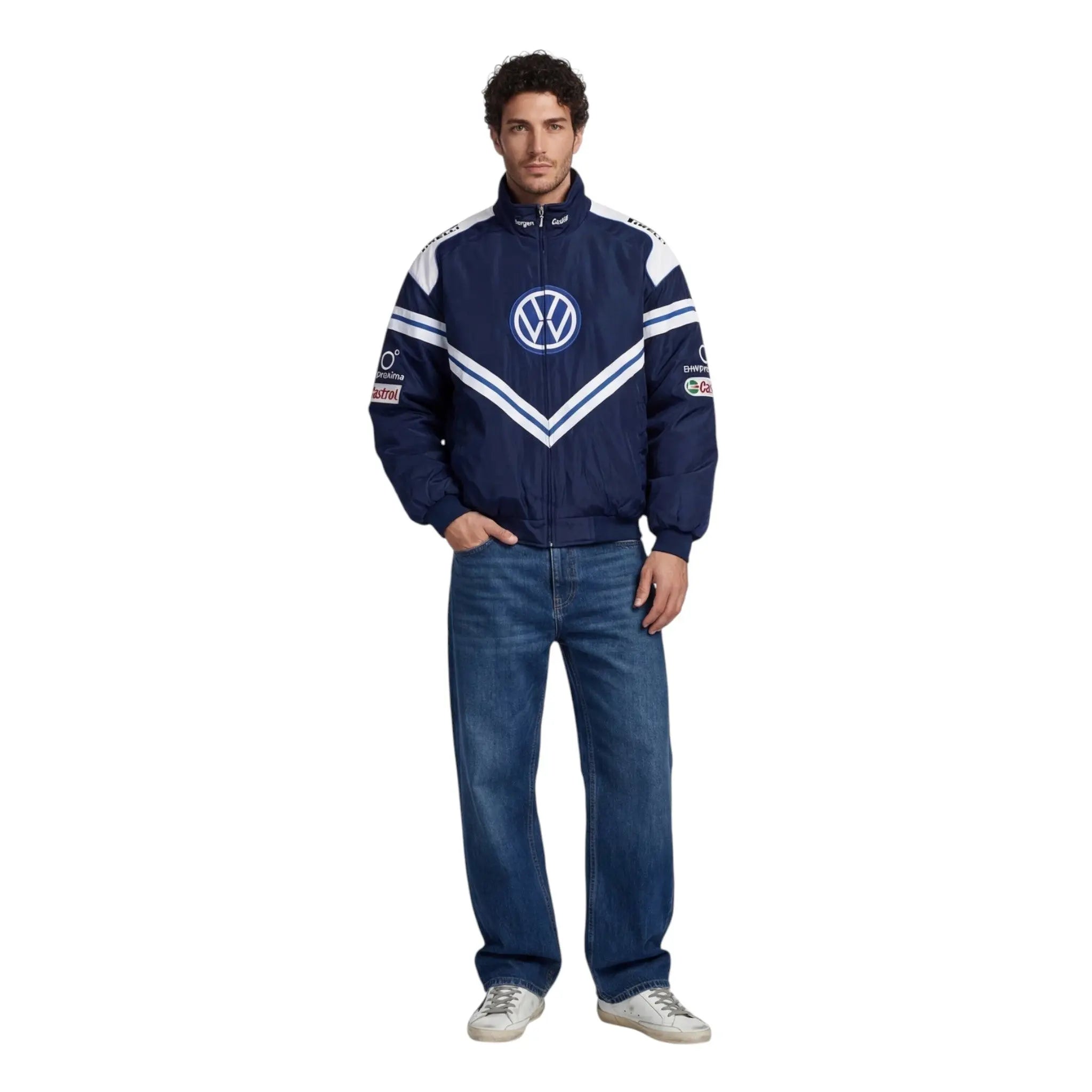 Volkswagen F1 Vintage Racing Jacket | Retro Motorsport Edition image 5
