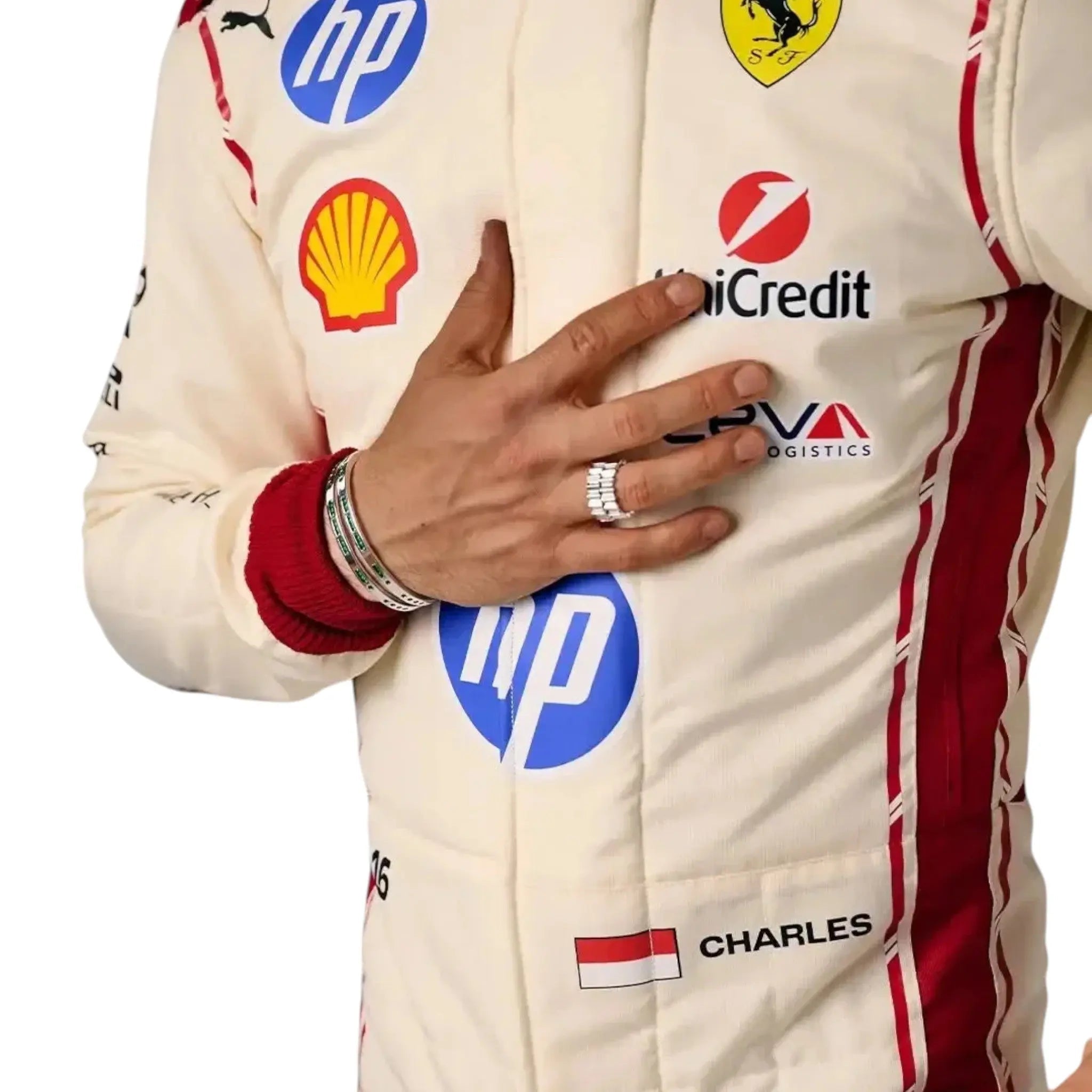 2026 Charles Leclerc Replica Racing Suit Monaco Grand Prix image 6