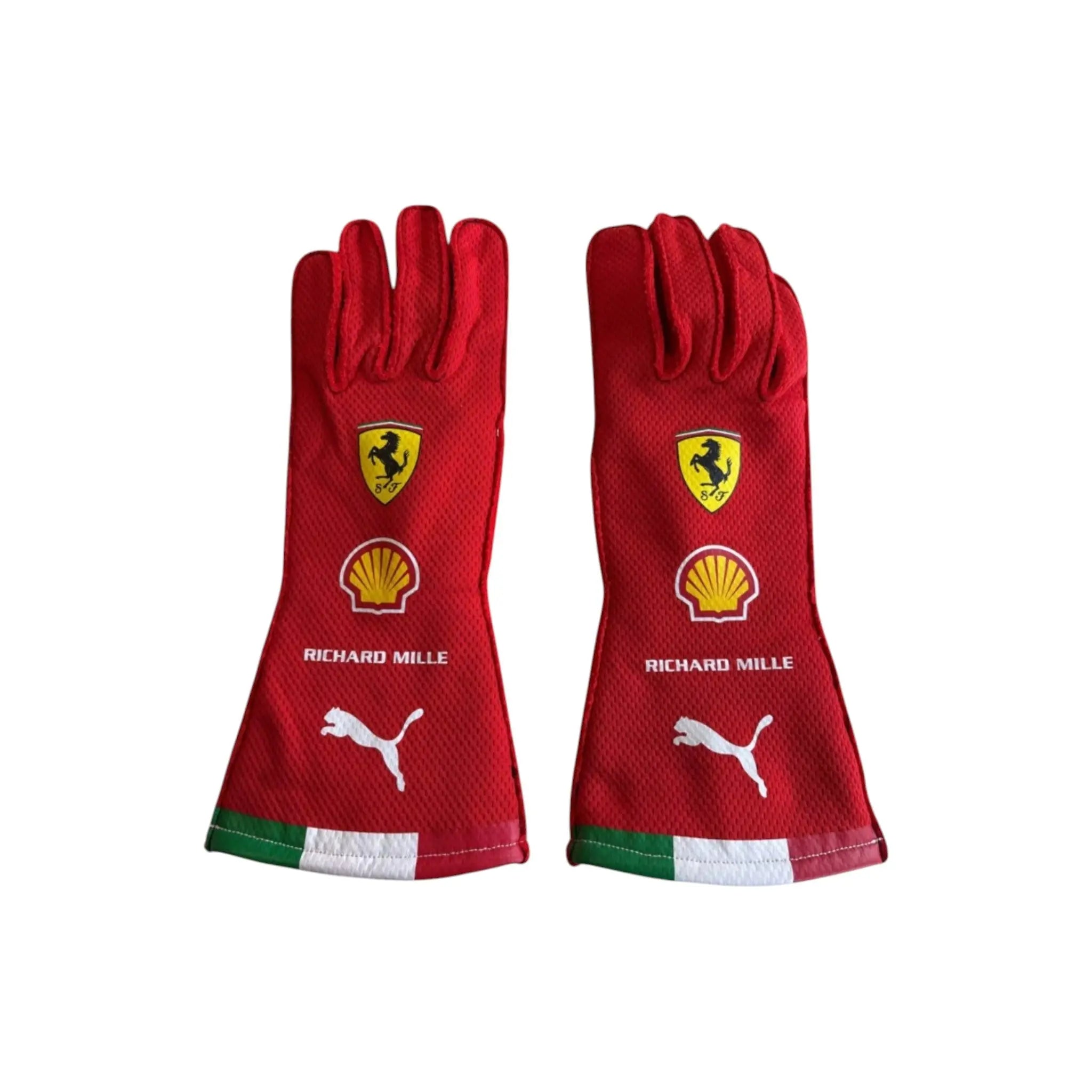 2026 Lewis Hamilton Scuderia Ferrari HP Replica Racing Gloves image 1