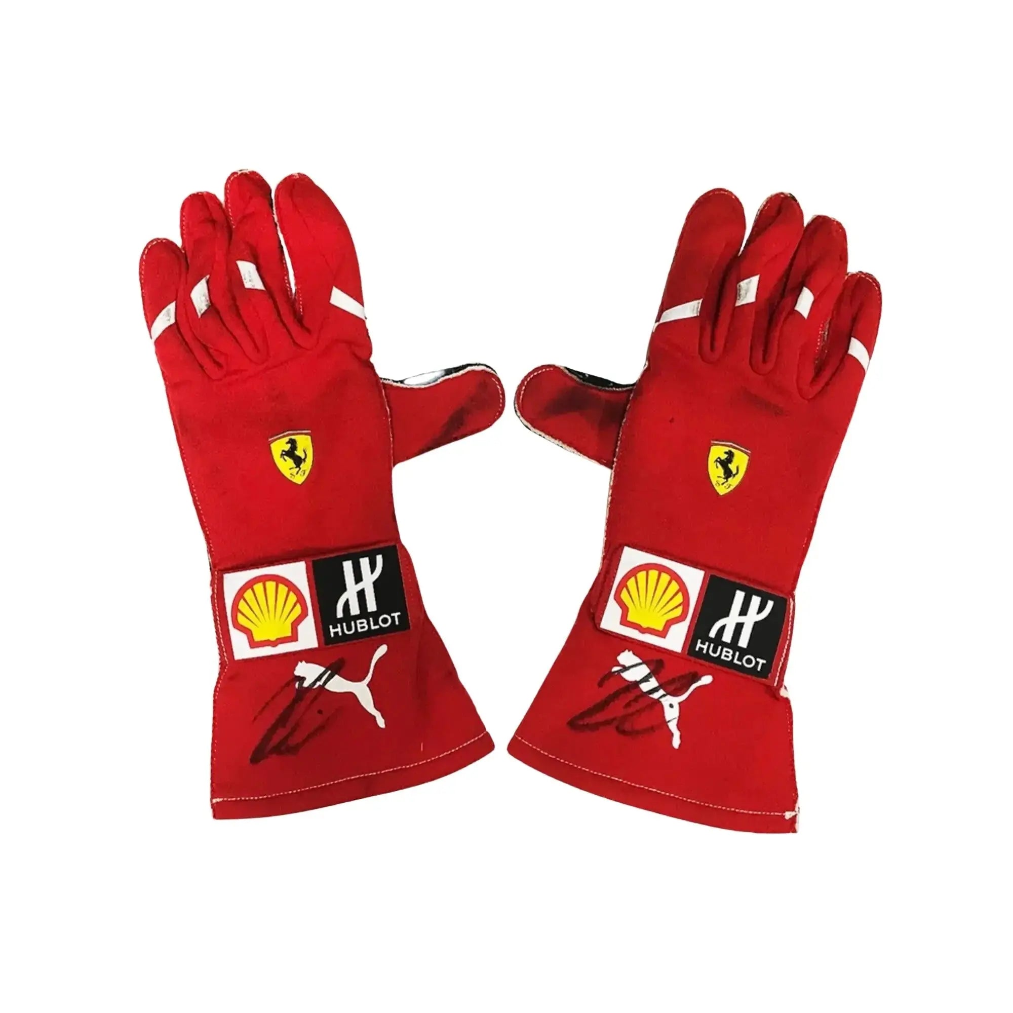 2018 Kimi Räikkönen Ferrari F1 Racing Gloves image 1