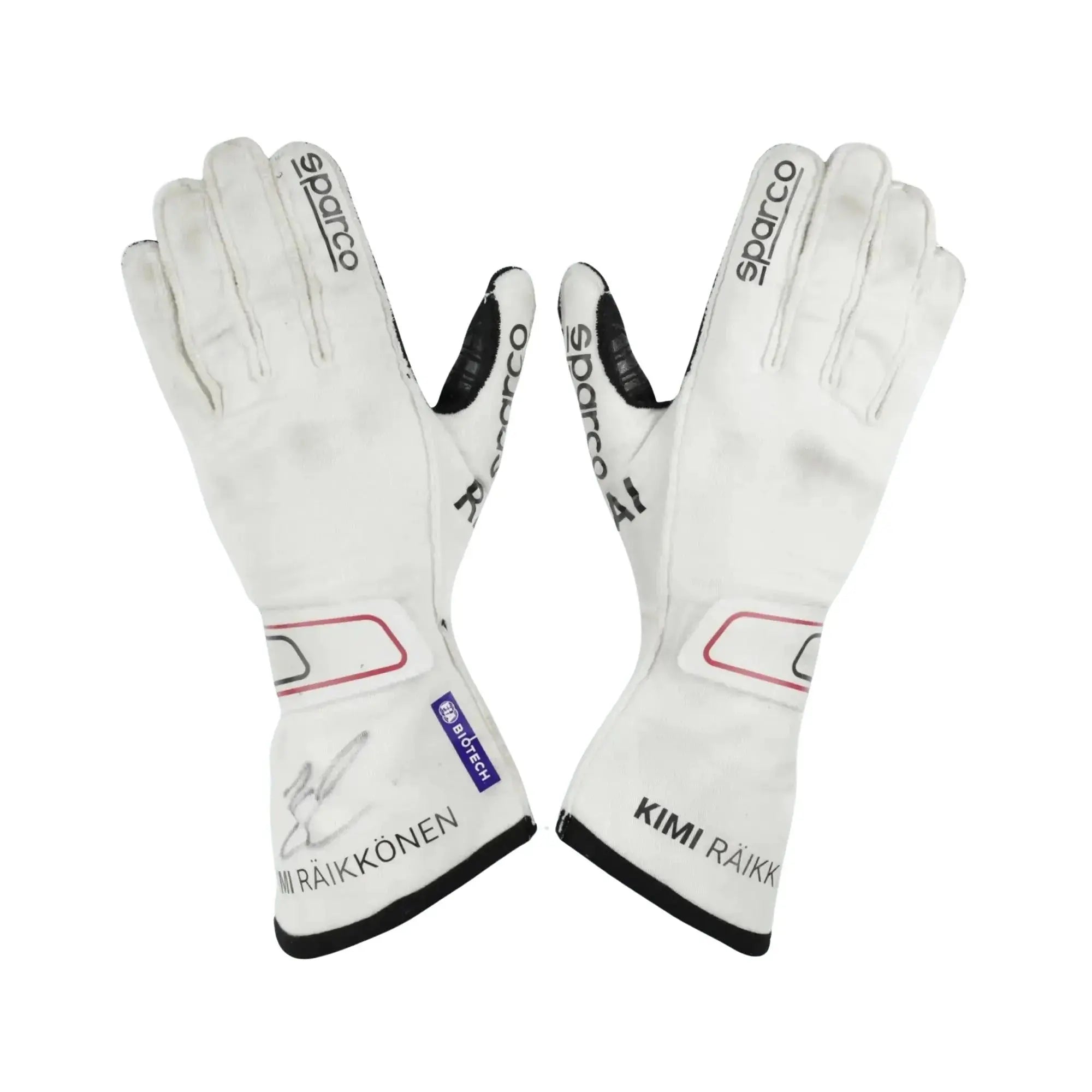 2021 Kimi Räikkönen Alfa Romeo F1 Racing Gloves image 1