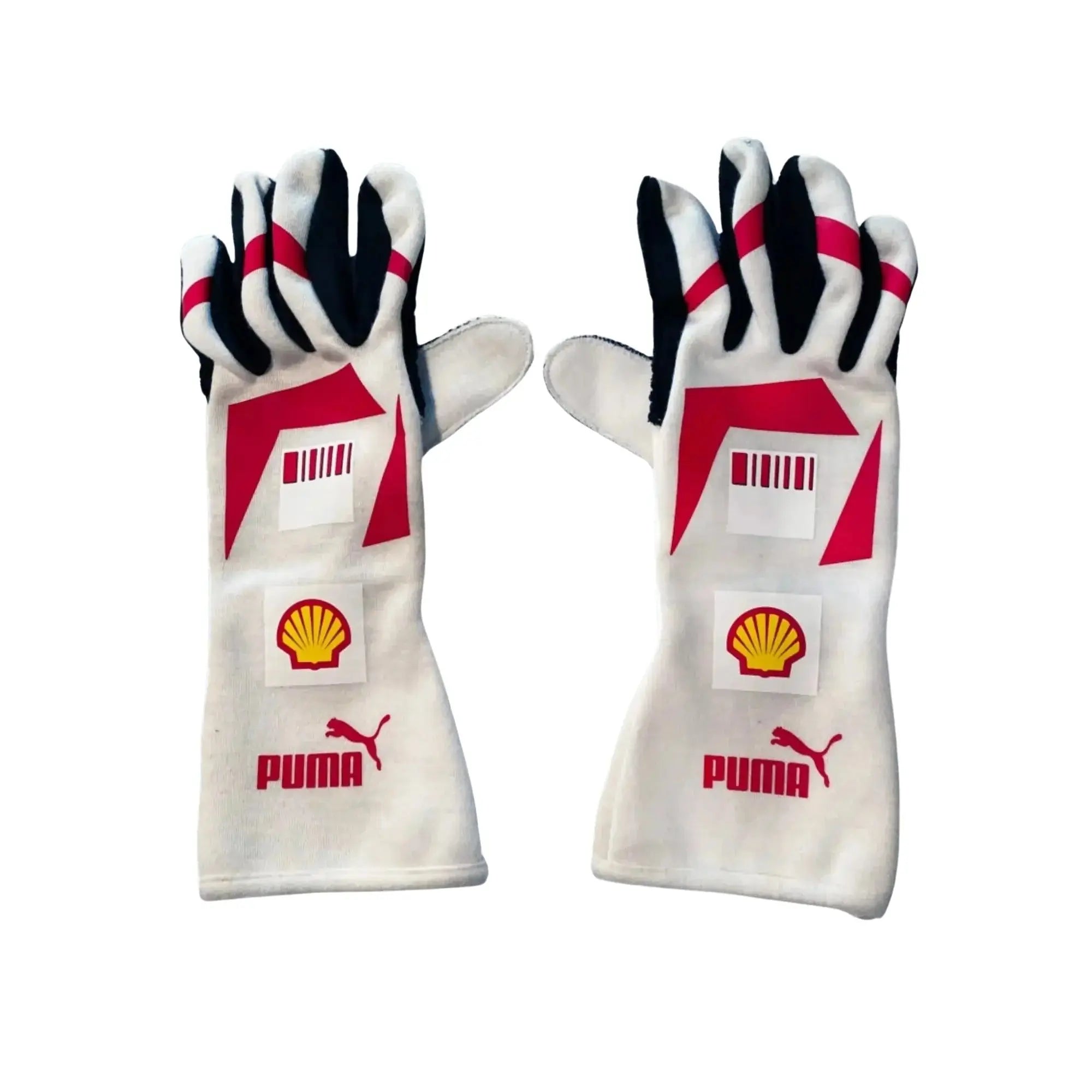 2007 Michael Schumacher Ferrari F1 Racing Gloves image 1