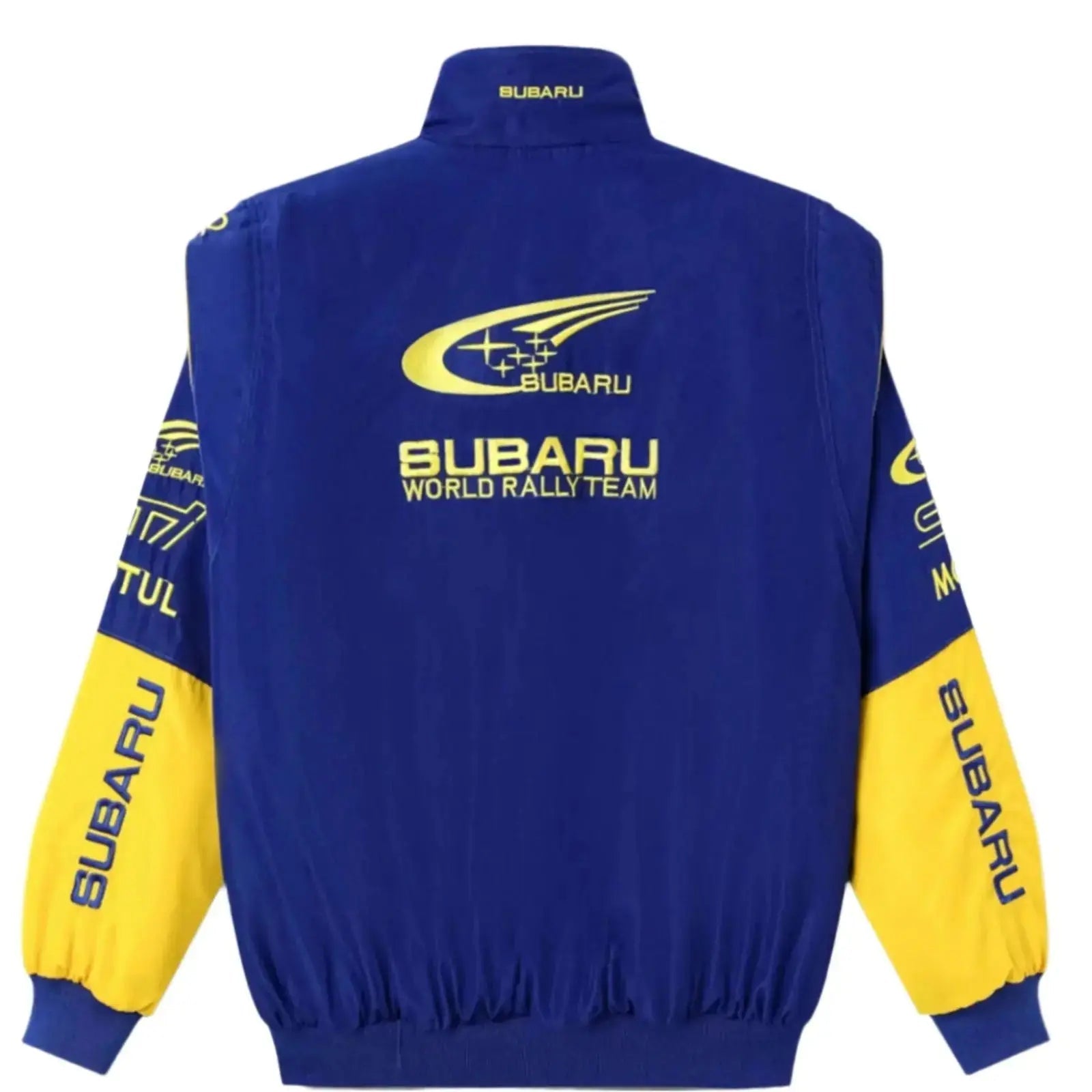 Subaru Rally Vintage Blue Jacket | Iconic Motorsport Apparel image 2