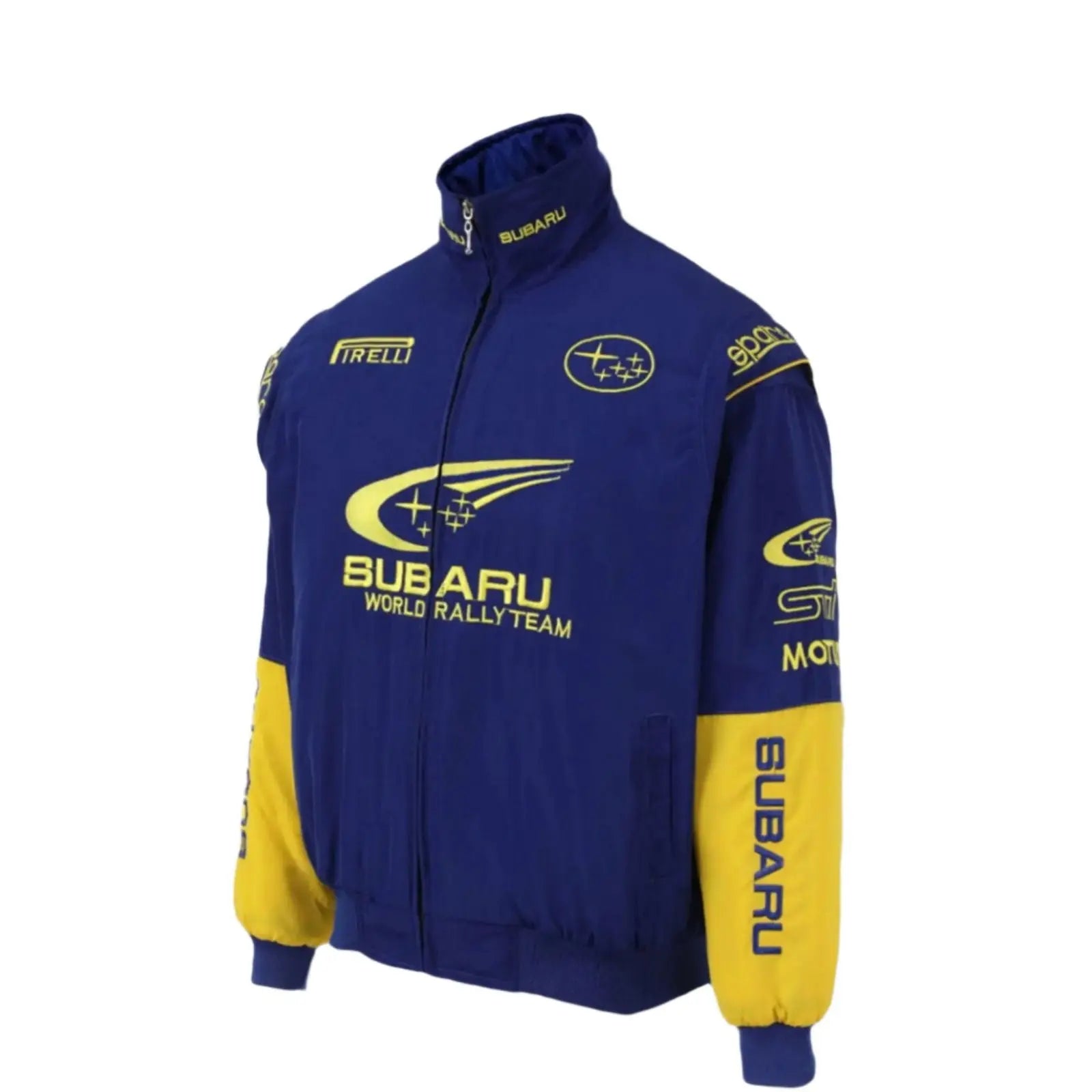 Subaru Rally Vintage Blue Jacket | Iconic Motorsport Apparel image 3