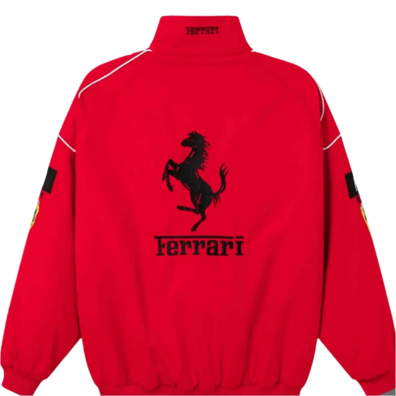 Ferrari F1 Vintage Red Jacket | Classic Motorsport Apparel image 2