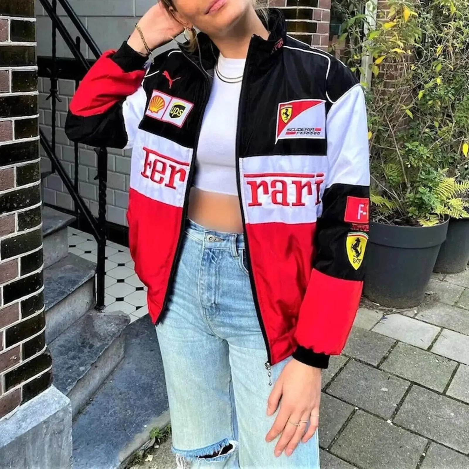 Ferrari F1 Vintage Jacket | Iconic Motorsport Apparel image 3