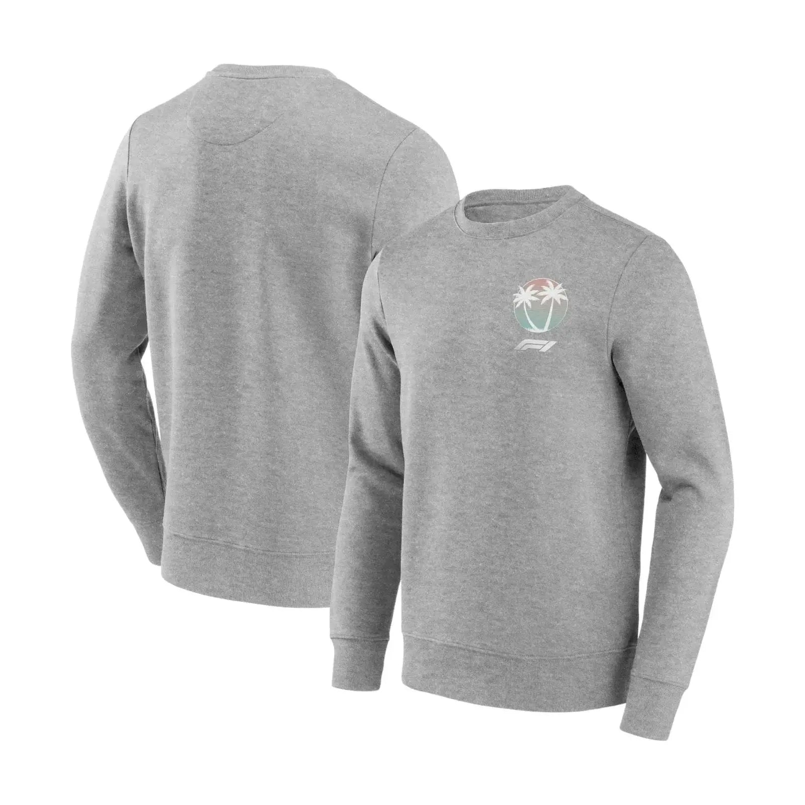 Formula 1 Beach Club Crew Sweatshirt | Sports Gray replica-inspired gear image 1