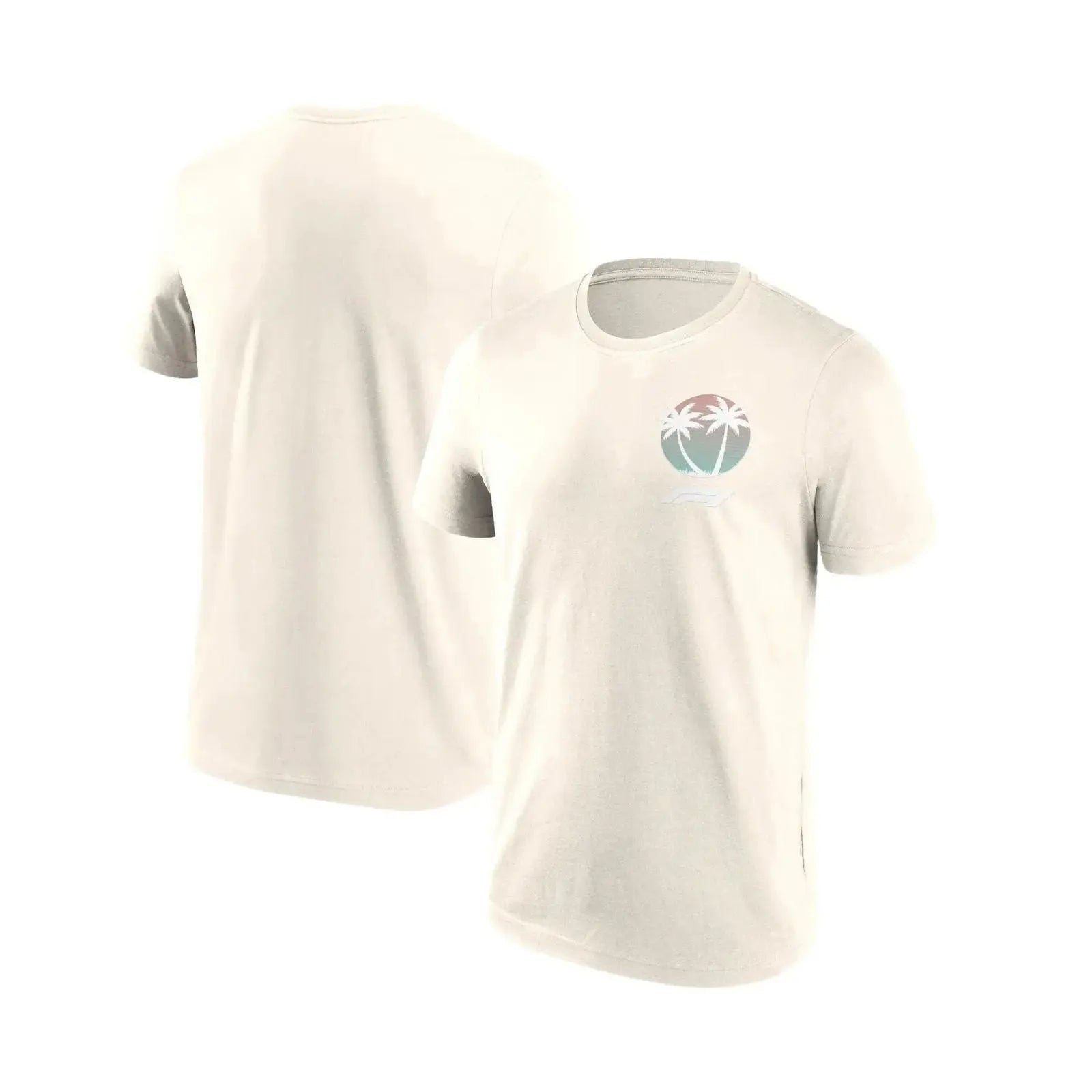 Formula 1 Beach Club Graphic T-Shirt | Off White replica-inspired gear image 1