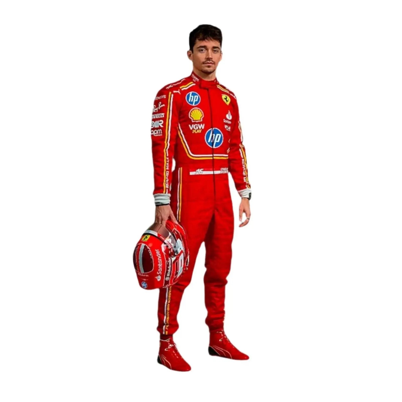 2024 Charles Leclerc Replica Race Suit | Scuderia Ferrari HP image 1