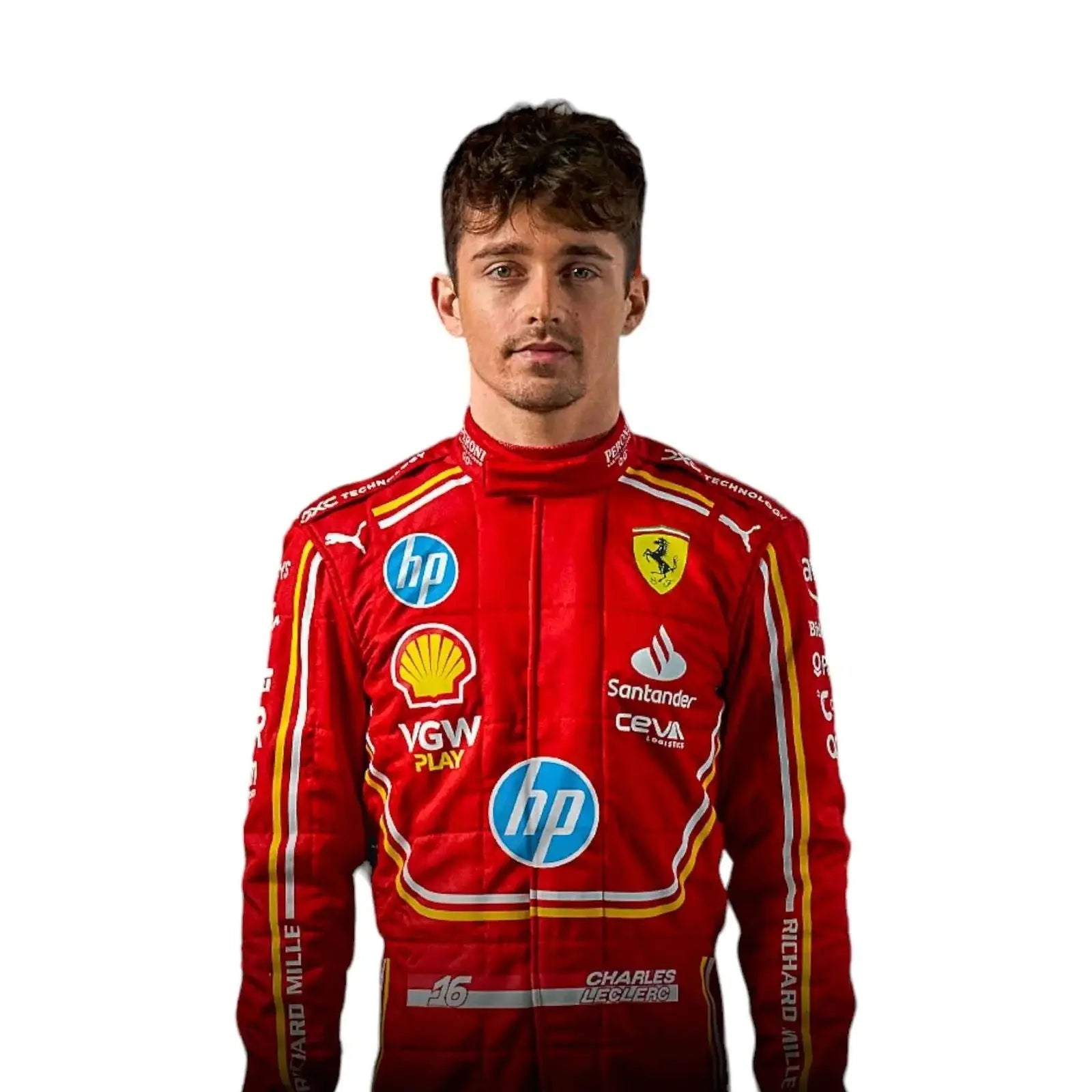 2024 Charles Leclerc Replica Race Suit | Scuderia Ferrari HP image 3
