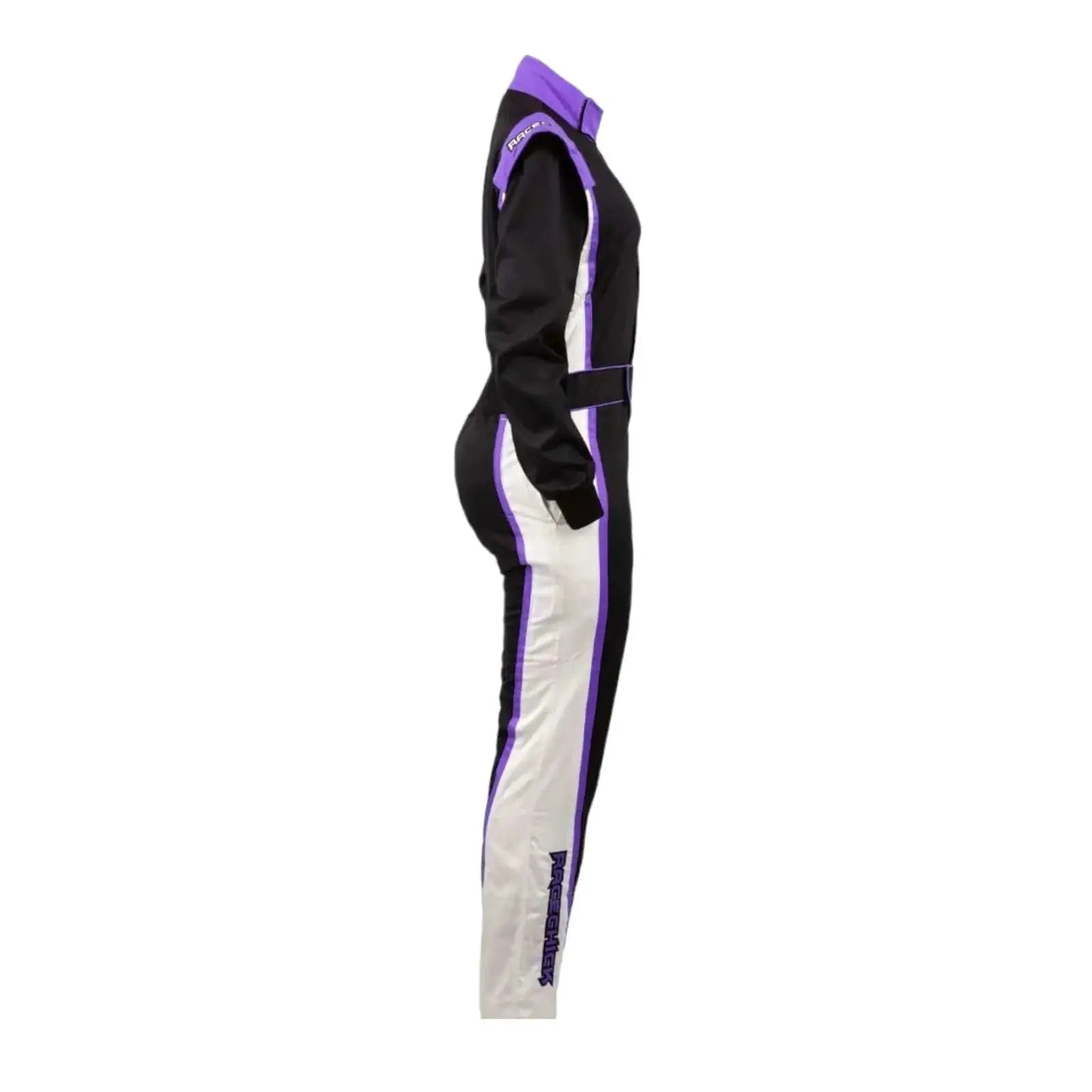 RACECHICK Fierce Women's Racing Suit | SFI 3.2A/1 - Black/Purple image 3