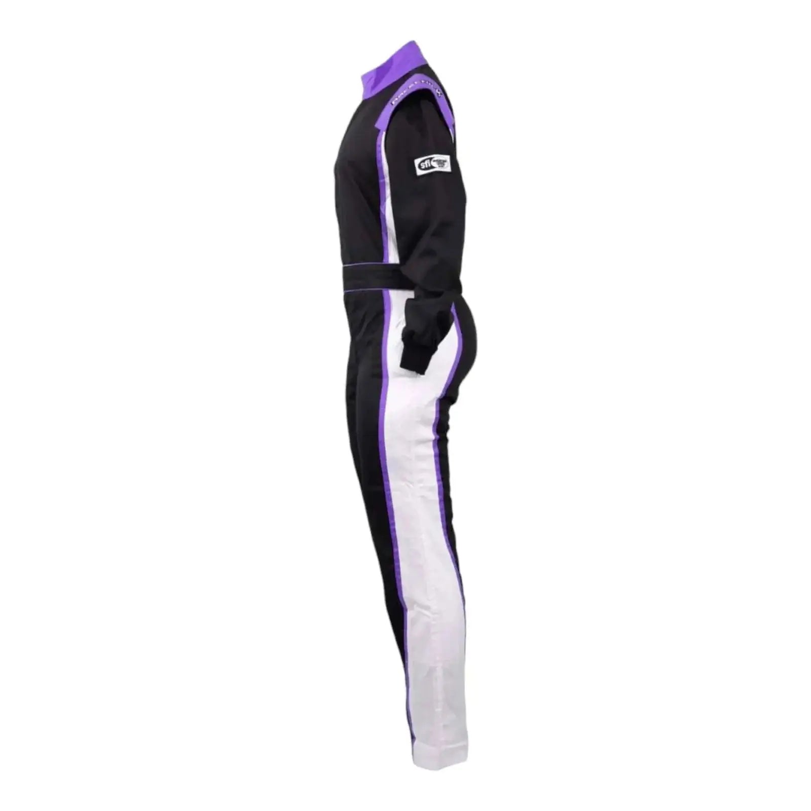 RACECHICK Fierce Women's Racing Suit | SFI 3.2A/1 - Black/Purple image 4