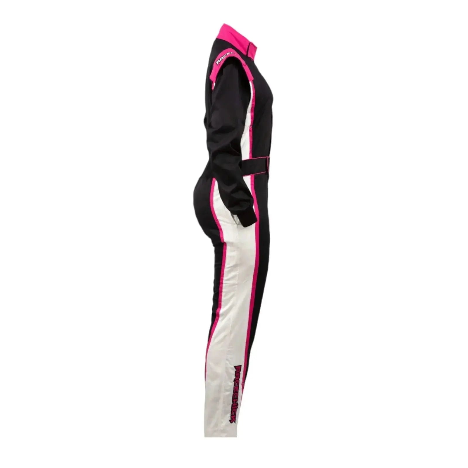 RACECHICK Fierce Women's Racing Suit | SFI 3.2A/1 - Black/Pink image 3
