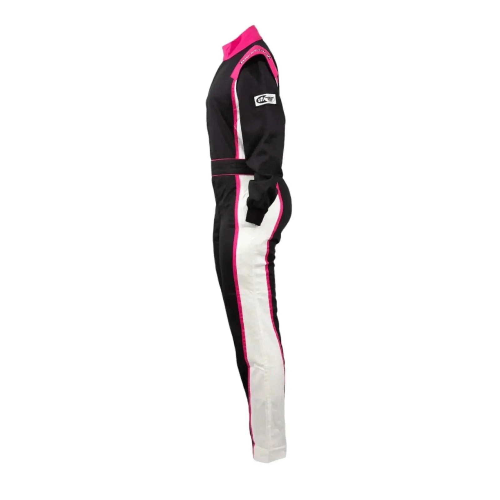 RACECHICK Fierce Women's Racing Suit | SFI 3.2A/1 - Black/Pink image 4