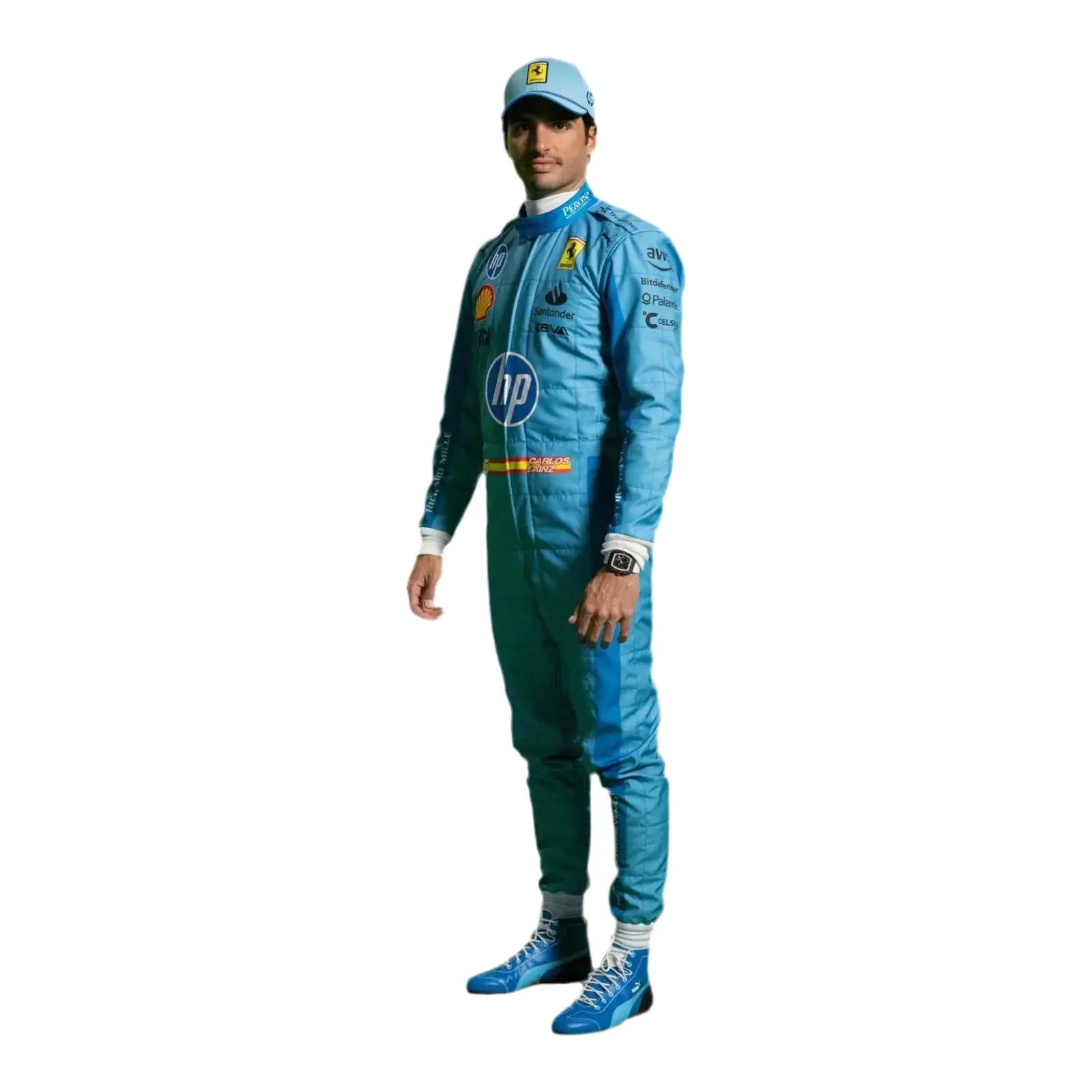 2024 Scuderia Ferrari Replica Race Suit | HP Miami Grand Prix image 3