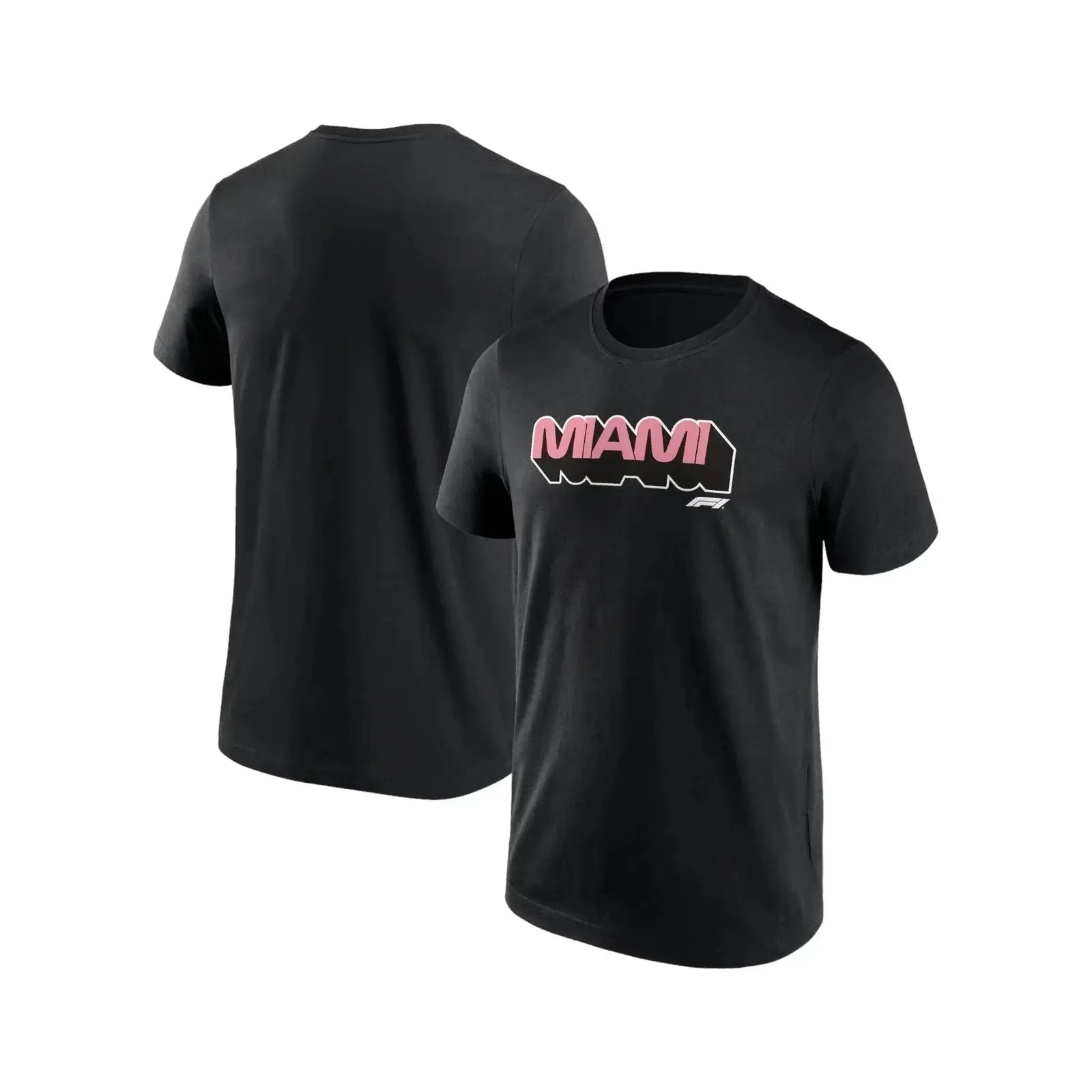 Formula 1 Miami Wordmark Graphic T-Shirt Black image 1