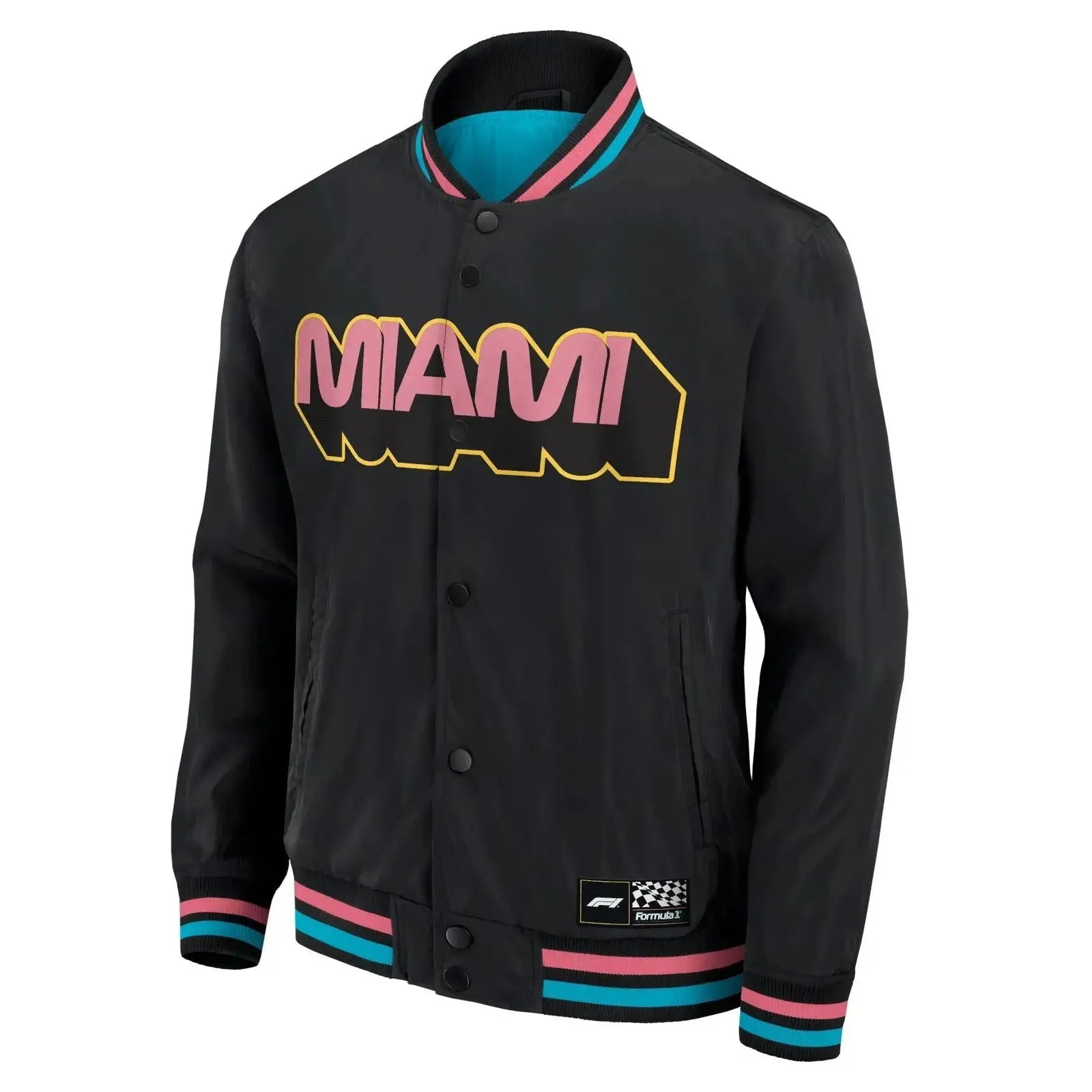 Formula 1 Miami Sateen Jacket | Stylish Lightweight F1 Outerwear image 2