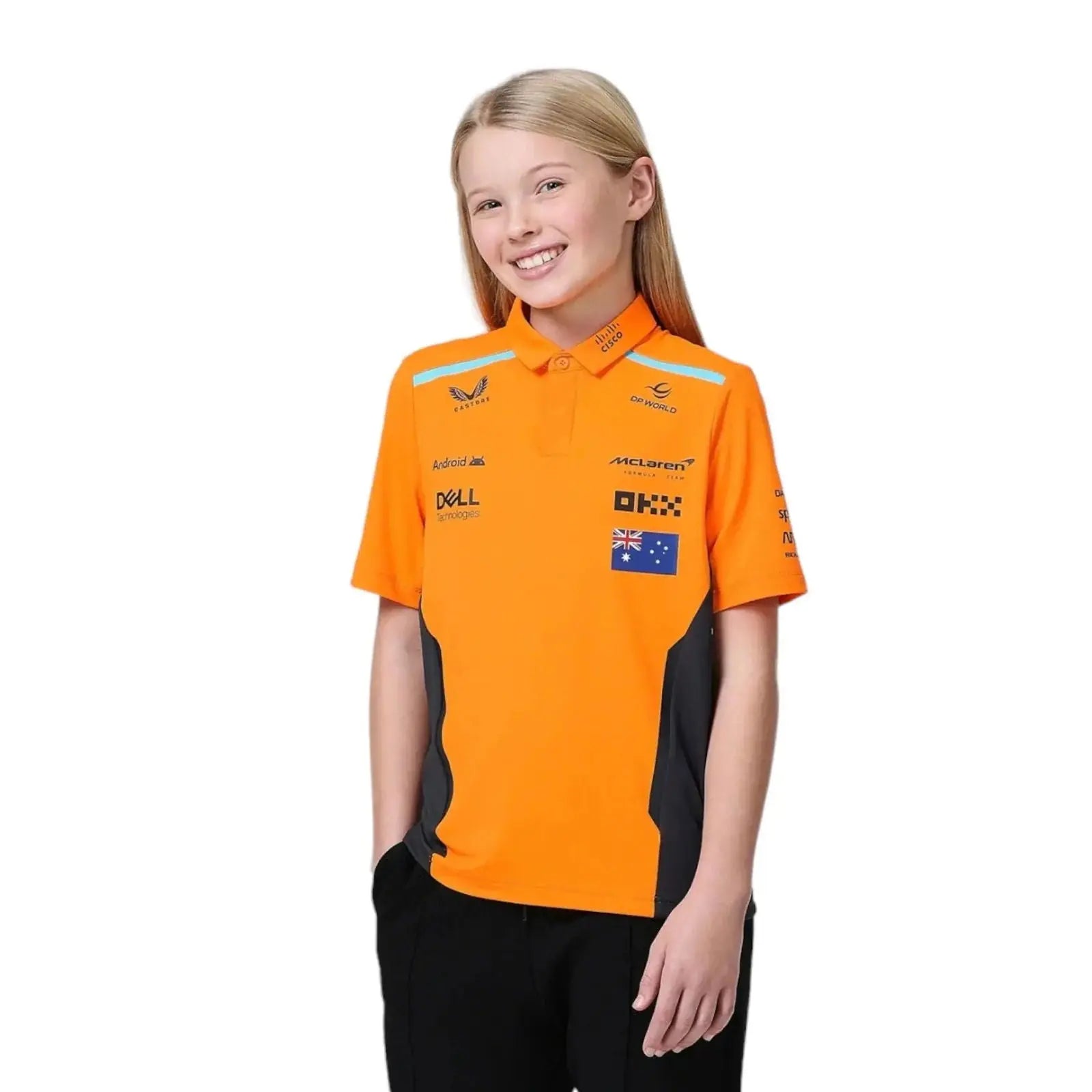 Junior Polo Shirt | Official Oscar Piastri Formula 1 Teamwear image 1