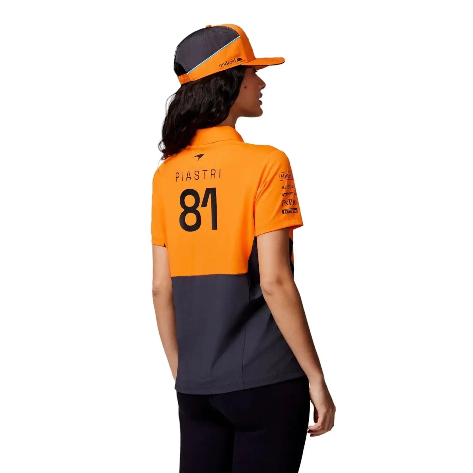 Women's Polo Shirt | Official Oscar Piastri Formula 1 Teamwear image 2