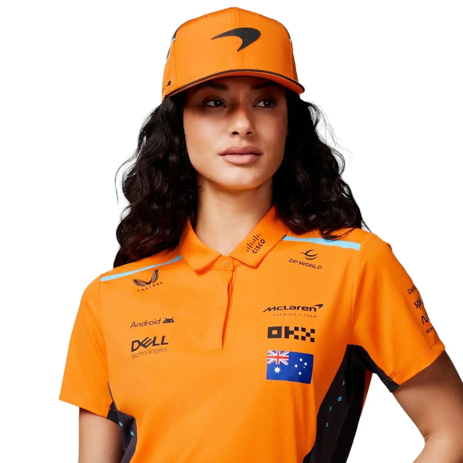 Women's Polo Shirt | Official Oscar Piastri Formula 1 Teamwear image 4