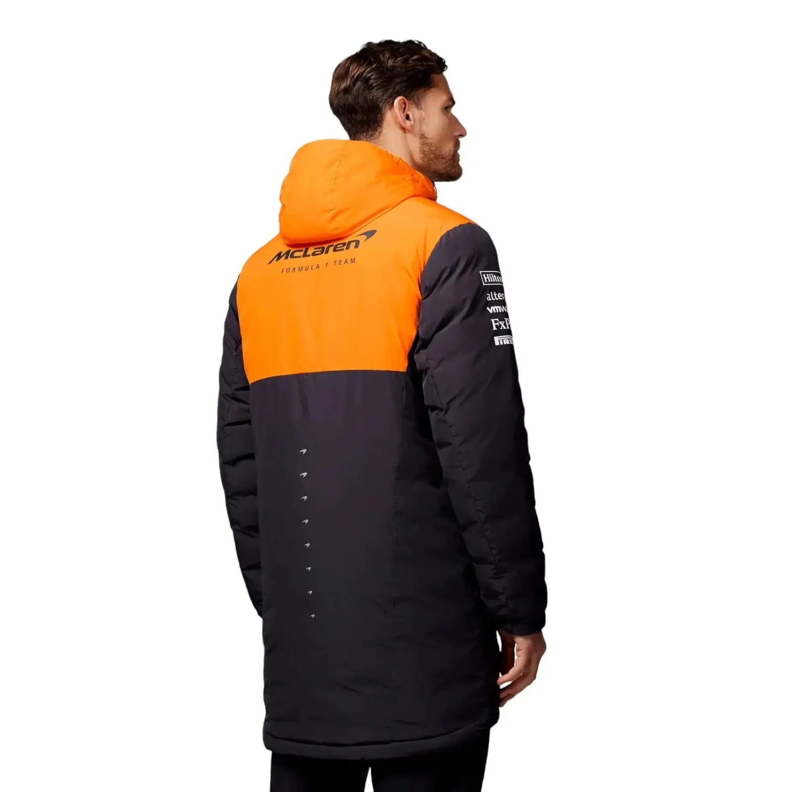 Unisex Longline Padded Jacket | Official Formula 1 Teamwear image 2