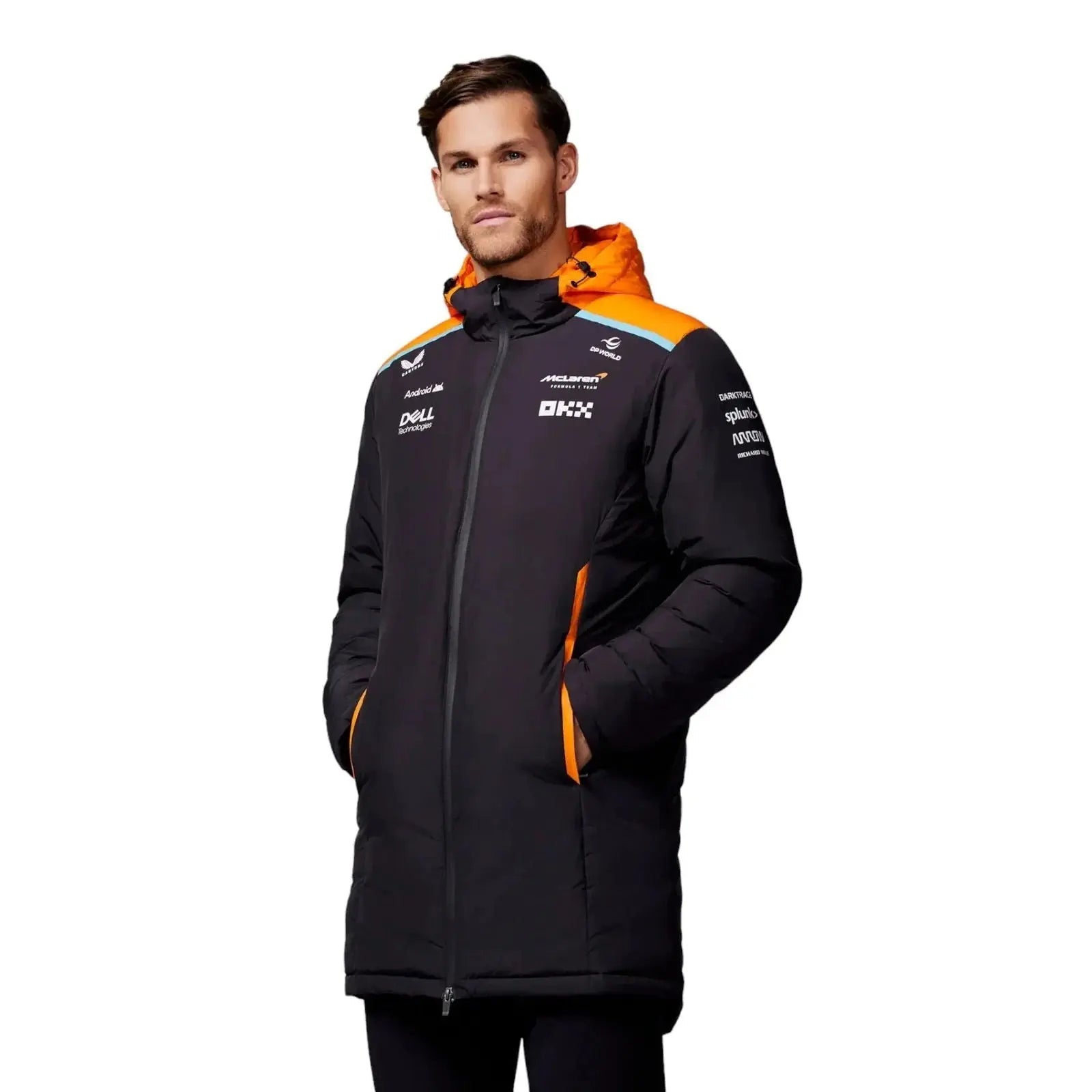 Unisex Longline Padded Jacket | Official Formula 1 Teamwear image 3