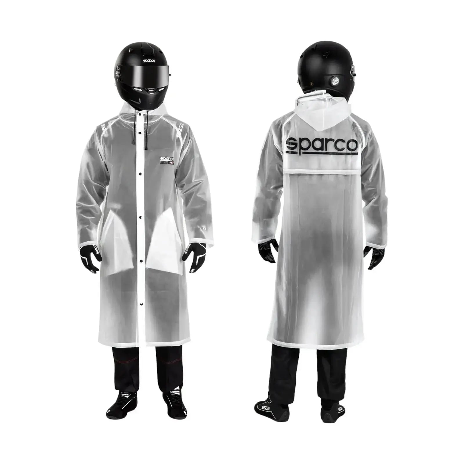 Sparco Raincoat Evo | Protective Rain Suit for Karting & Motorsports image 3