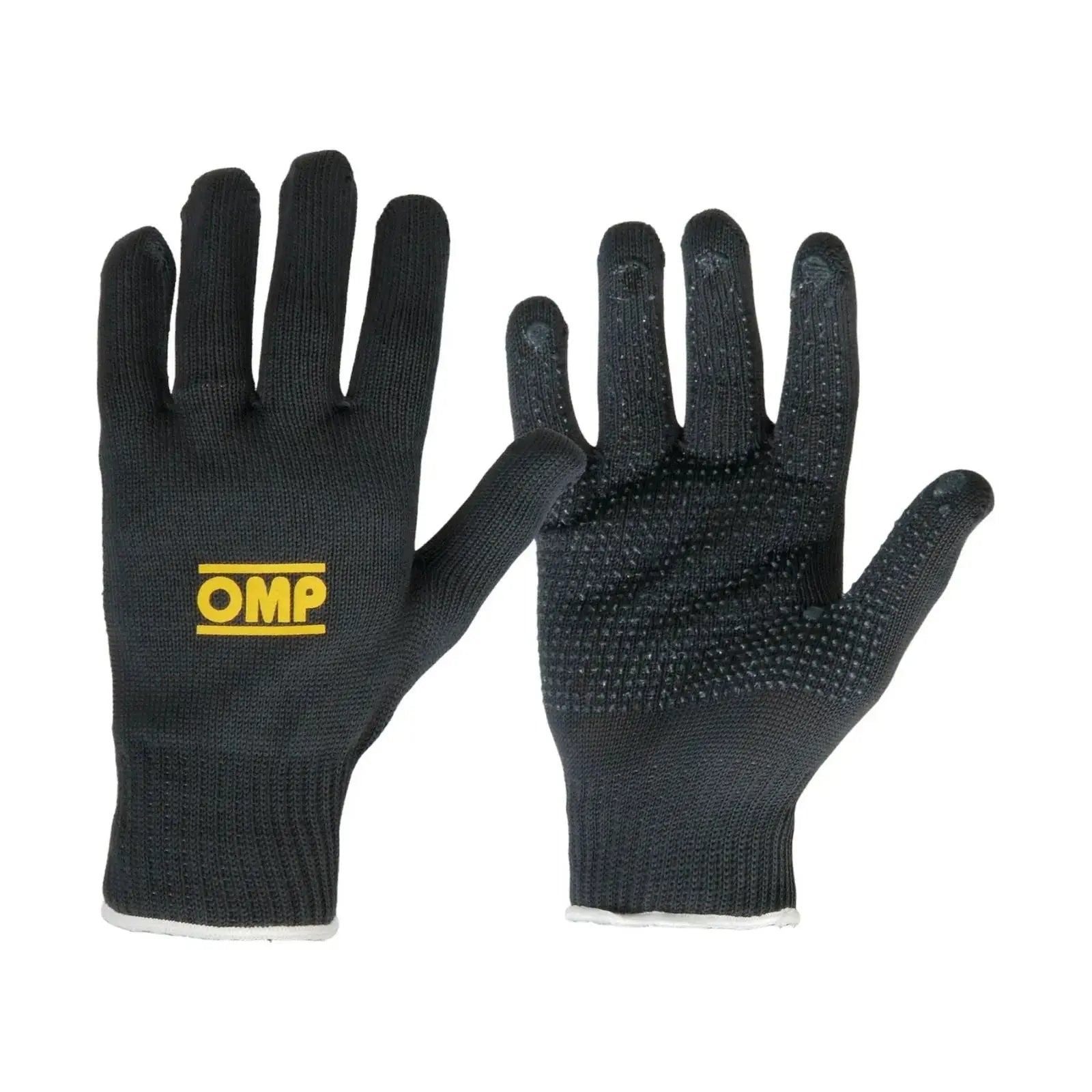 OMP Short Technical Mechanics Gloves | Durable Racing Hand Protection image 3
