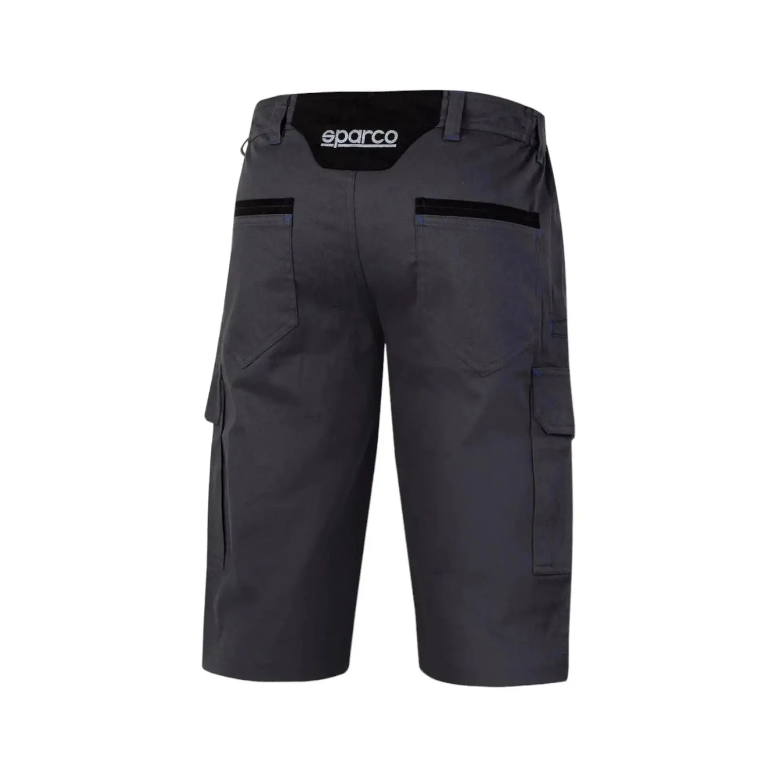 Sparco Cargo Mechanic's Bermuda Shorts - Grey | Official Teamwear image 3
