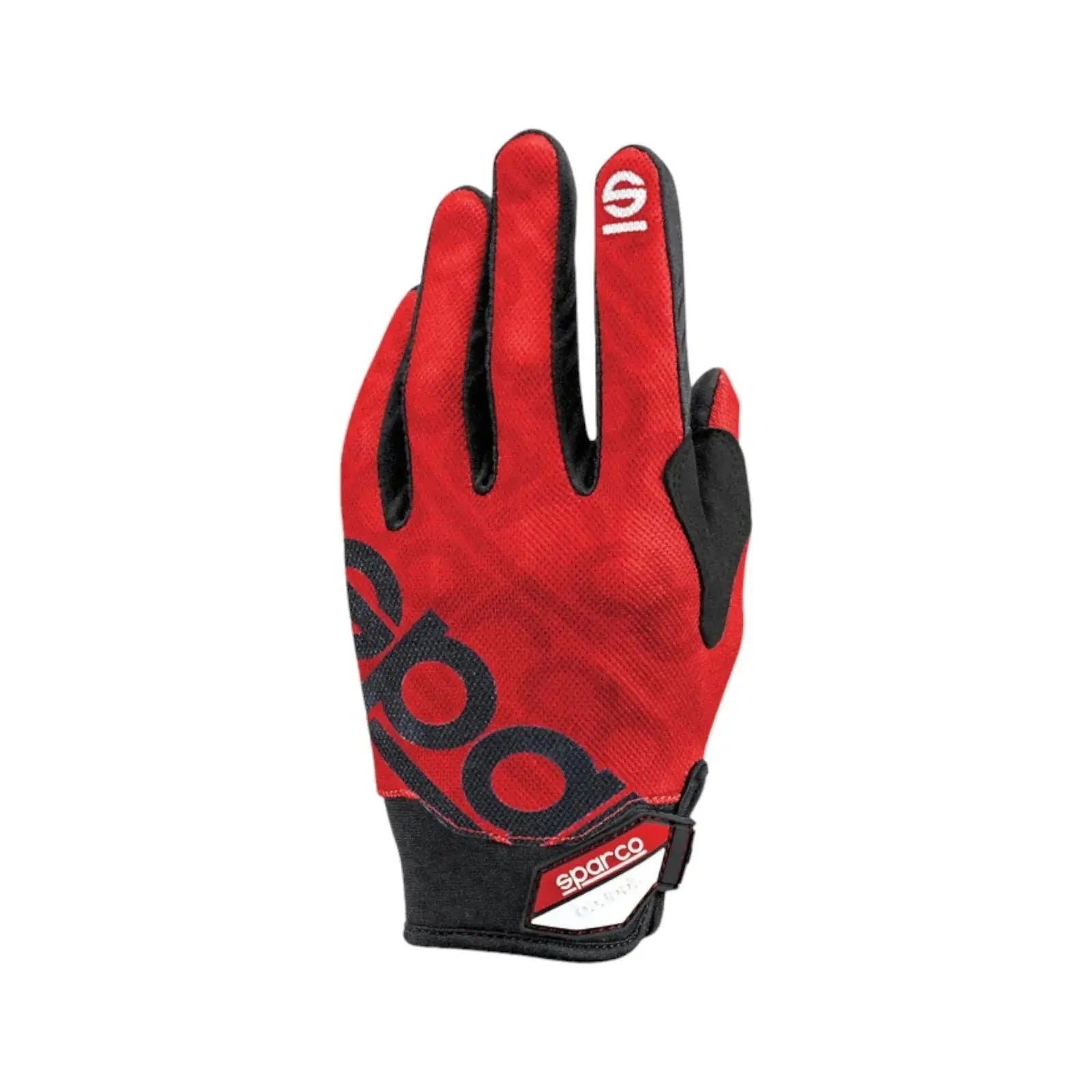 Sparco Meca-3 Red Mechanics Gloves | Official Teamwear image 1