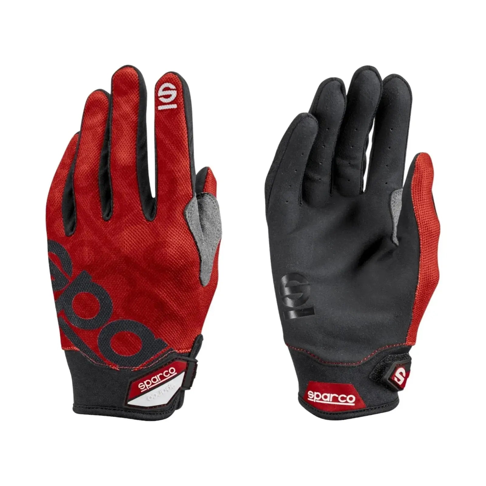 Sparco Meca-3 Black Mechanics Gloves | Official Teamwear image 3