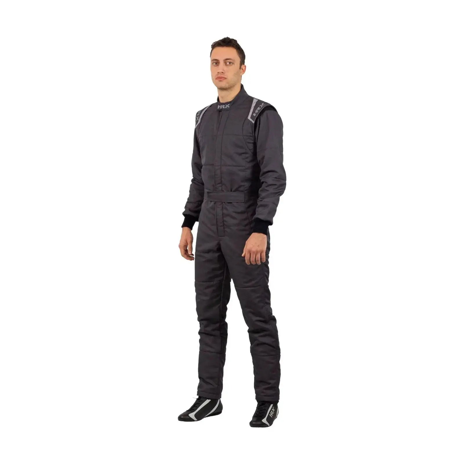 HRX Racer Pro Mechanics Suit | Durable One-Color Workwear image 1