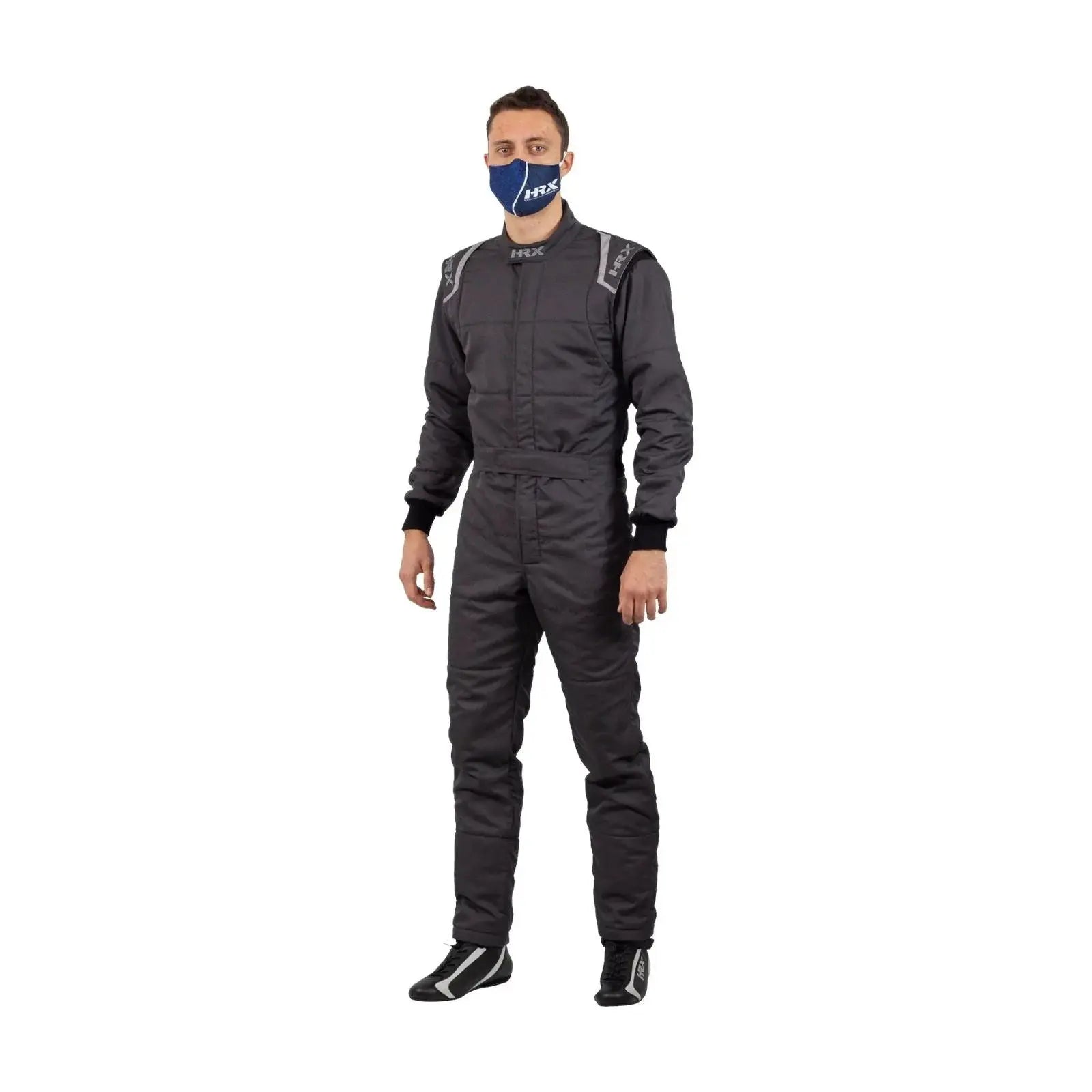 HRX Racer Pro Mechanics Suit | Durable One-Color Workwear image 2