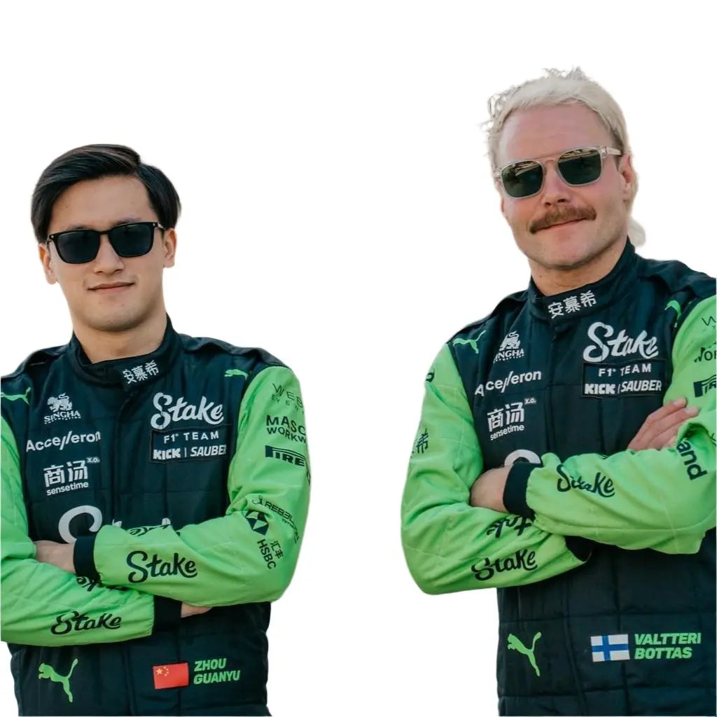 2024 Valtteri Bottas & Zhou Guanyu Replica Race Suit | Sauber F1 Team image 1