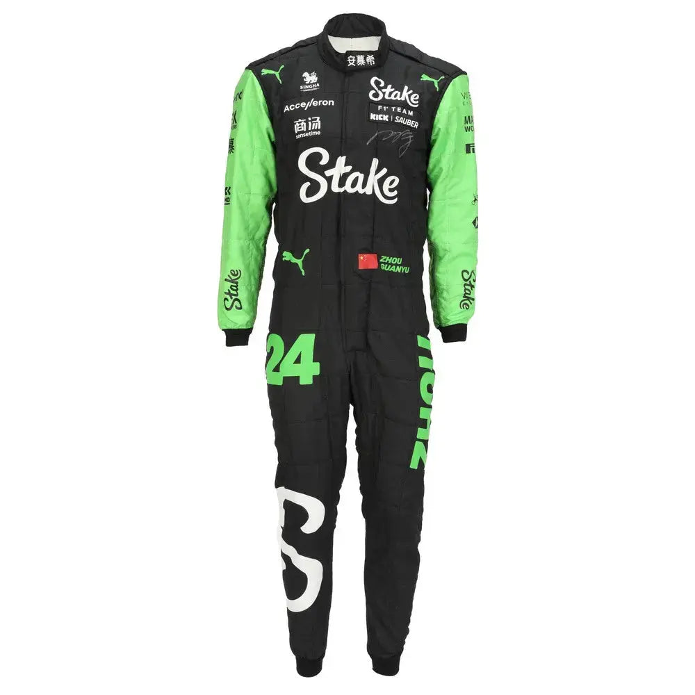2024 Valtteri Bottas & Zhou Guanyu Replica Race Suit | Sauber F1 Team image 4