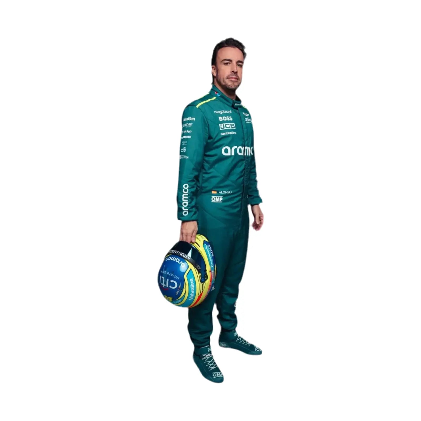 2024 Fernando Alonso & Lance Stroll Replica Race Suit | Aston Martin F1 image 1