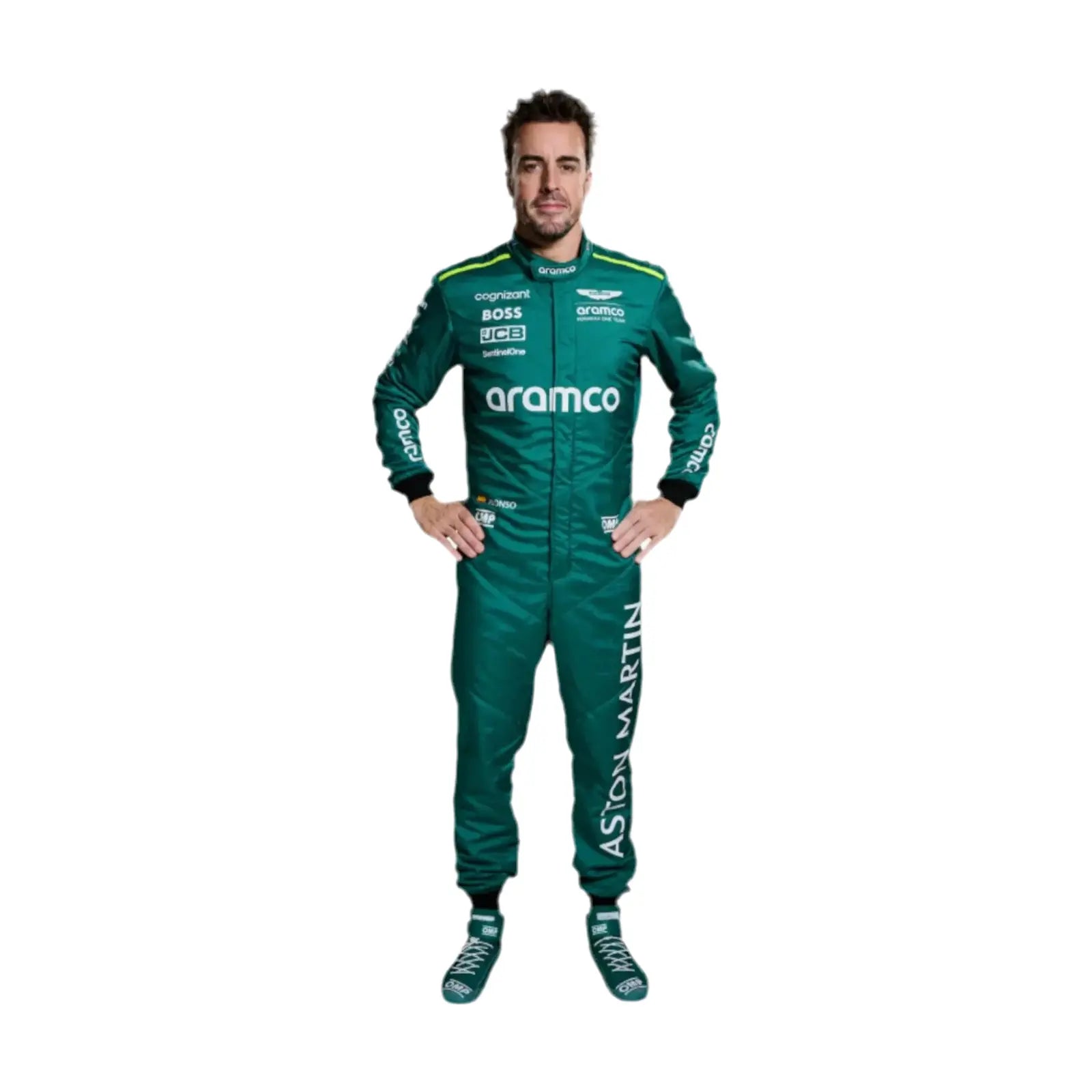 2024 Fernando Alonso & Lance Stroll Replica Race Suit | Aston Martin F1 image 3