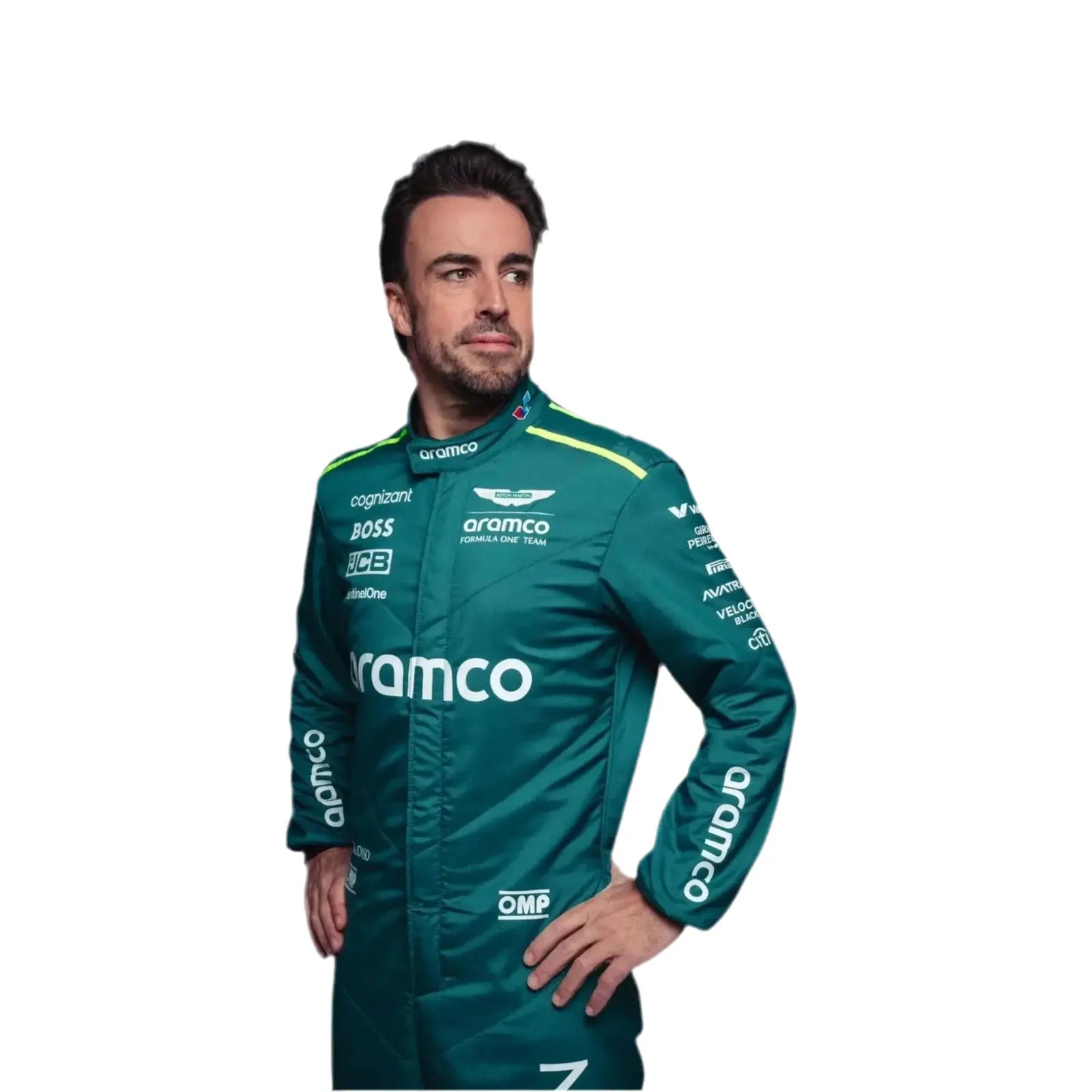 2024 Fernando Alonso & Lance Stroll Replica Race Suit | Aston Martin F1 image 4