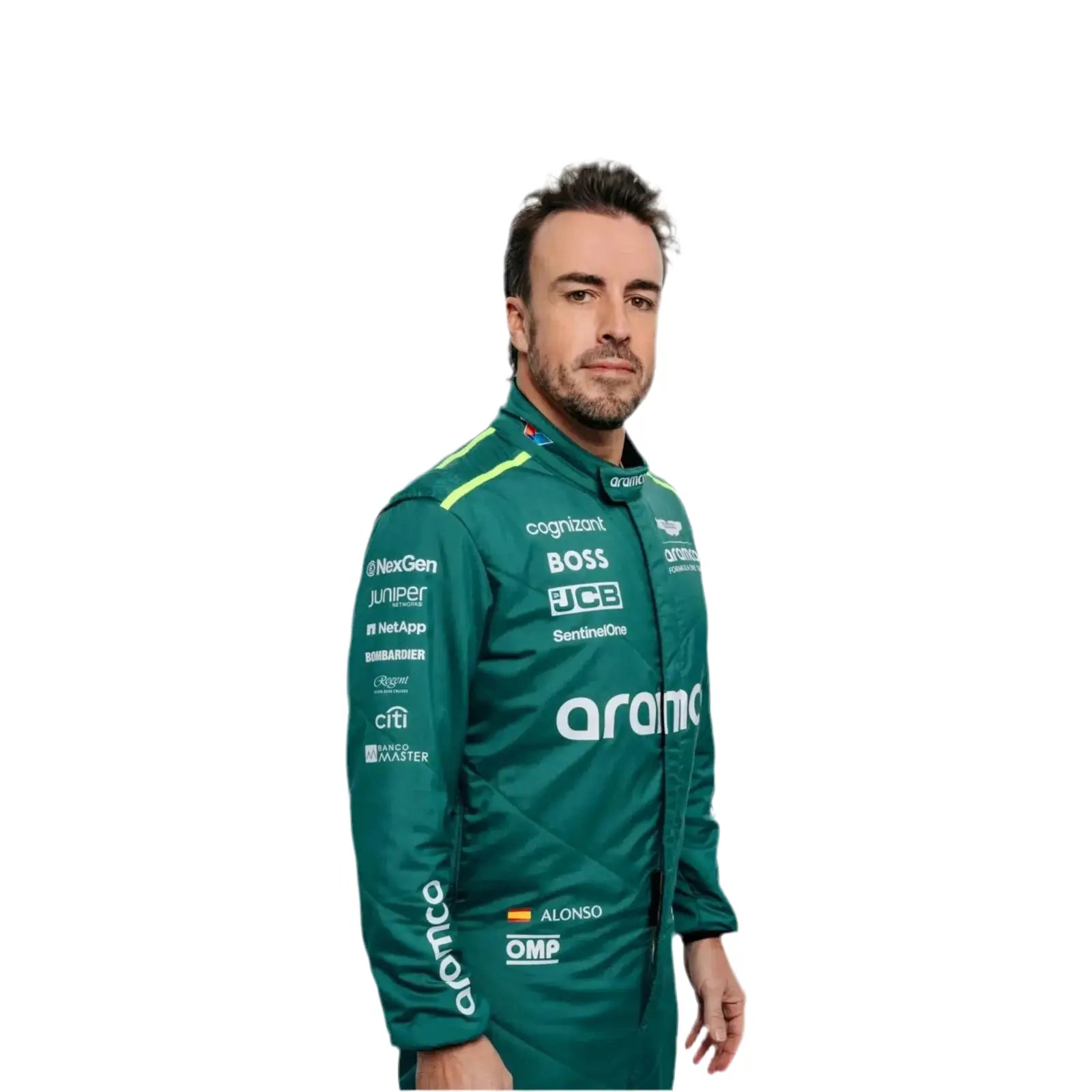 2024 Fernando Alonso & Lance Stroll Replica Race Suit | Aston Martin F1 image 5