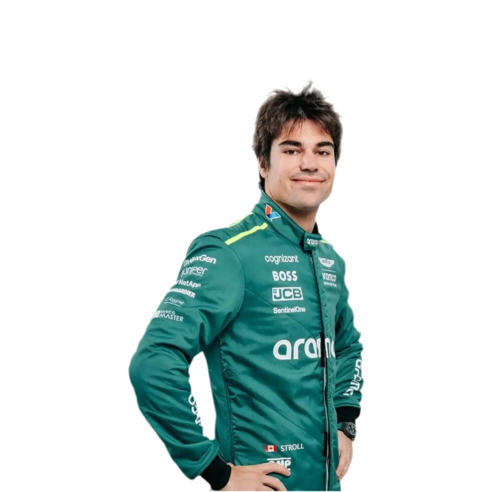 2024 Fernando Alonso & Lance Stroll Replica Race Suit | Aston Martin F1 image 6