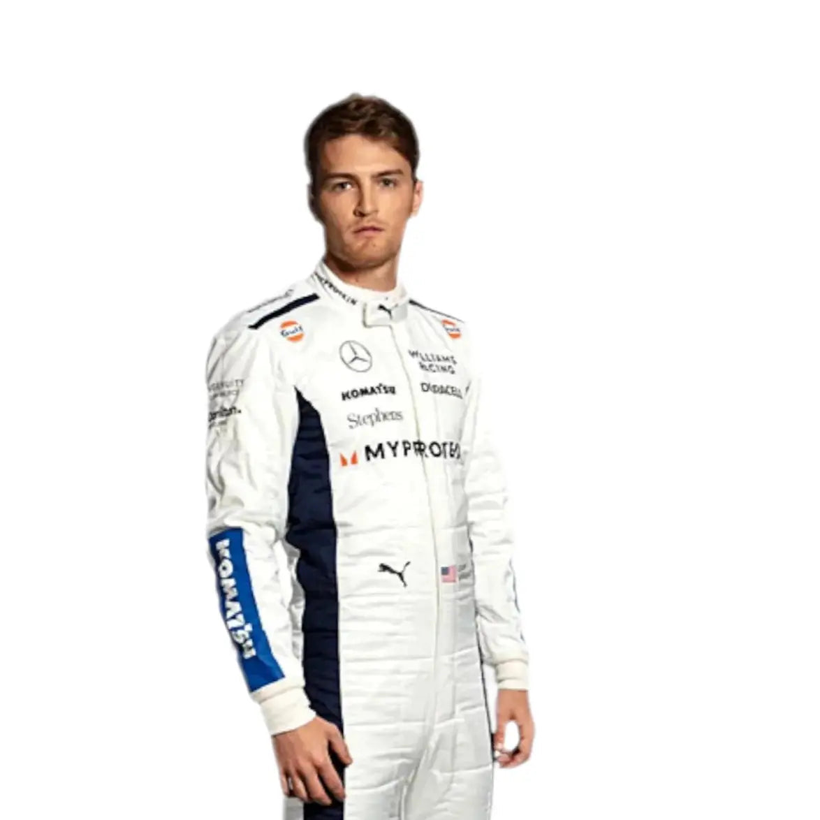 2024 Alex Albon Logan Sargeant Williams F1 Team Race Suit image 3