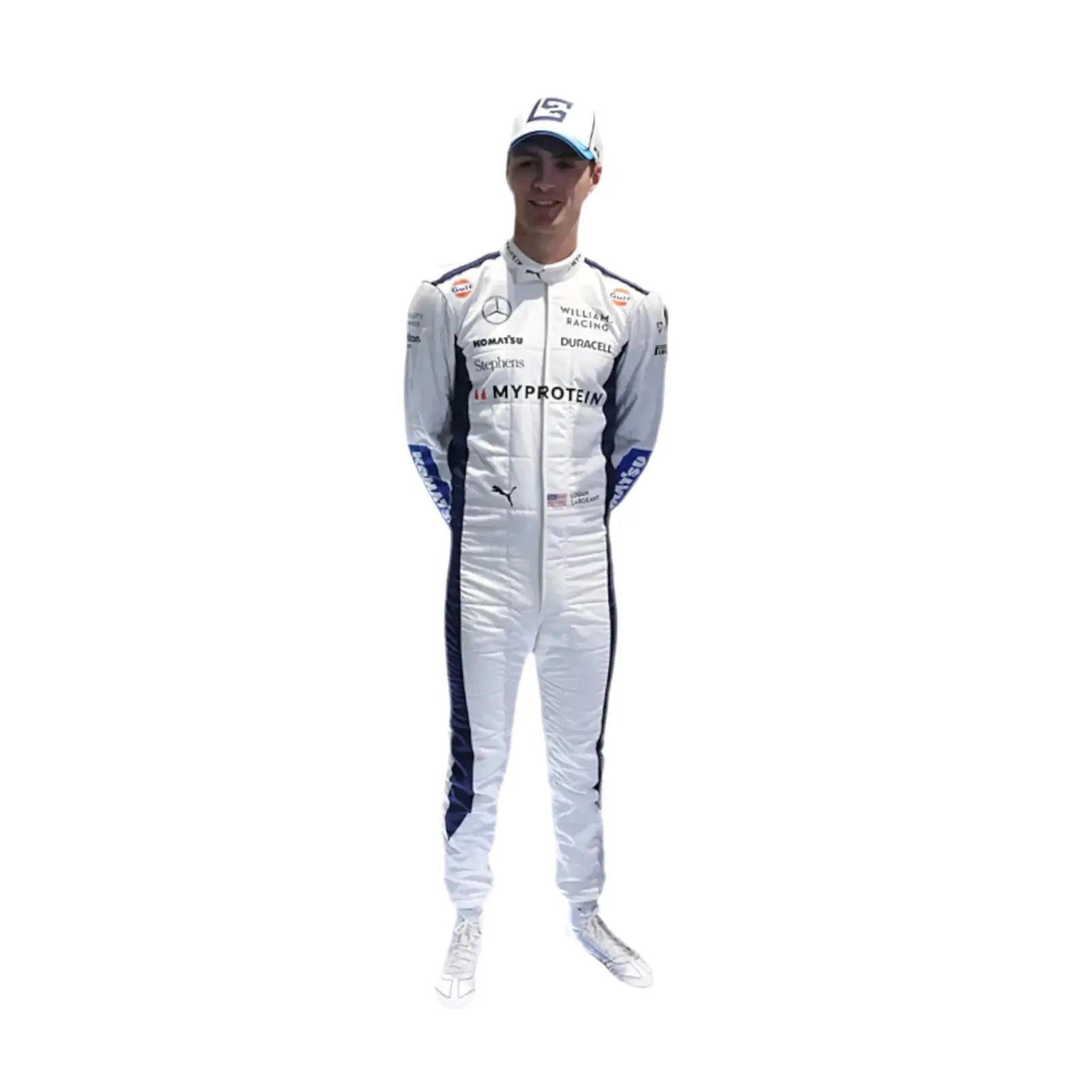 2024 Alex Albon Logan Sargeant Williams F1 Team Race Suit image 7
