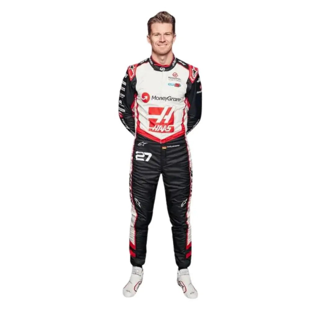 2024 Nico Hülkenberg Replica Race Suit | Haas F1 Team image 1